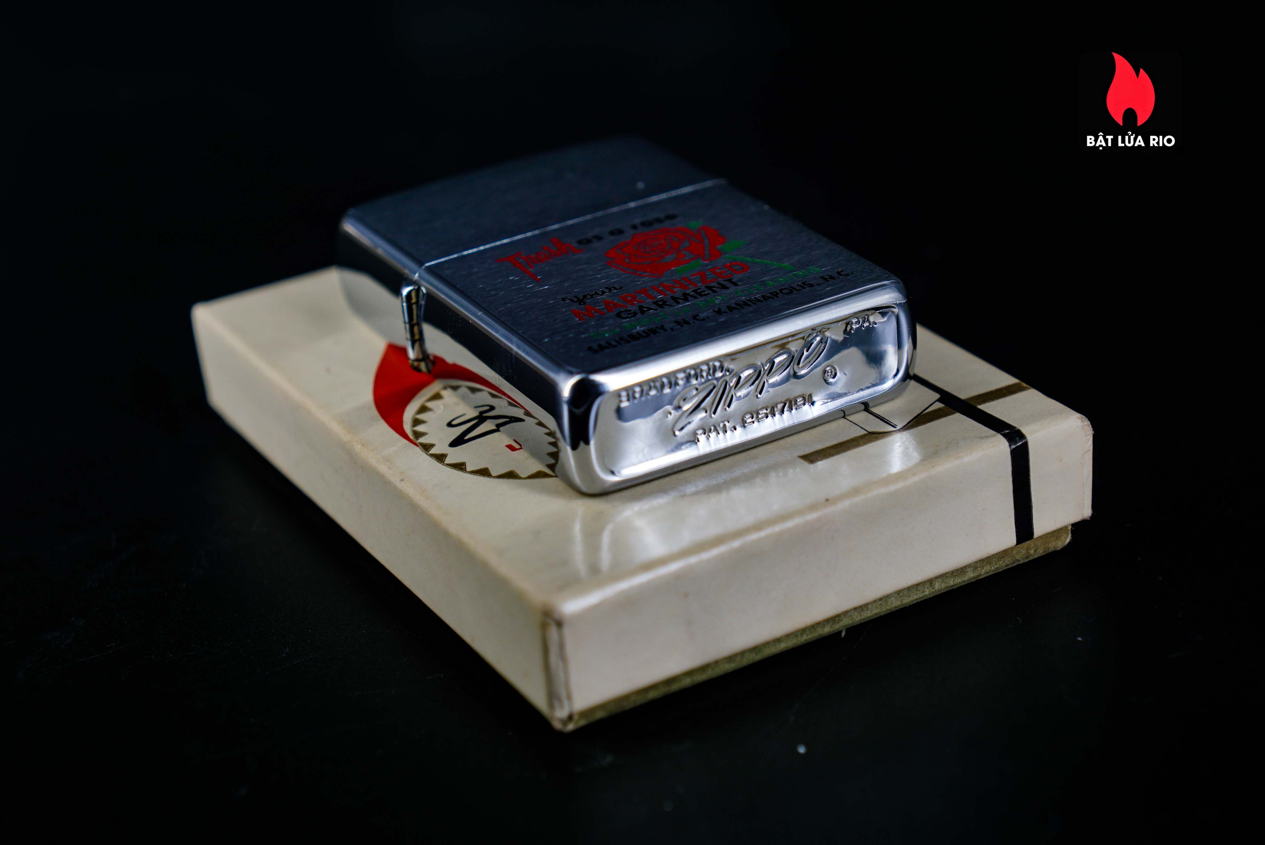 Zippo Xưa 1965 – One Hour Martinizing – Fresh As A Rose 10