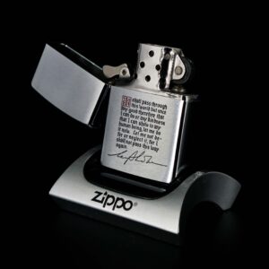 Zippo Xưa 1967 – Quote from Quaker Missionary Stephen Grellet 4