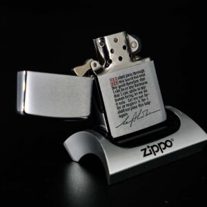Zippo Xưa 1967 – Quote from Quaker Missionary Stephen Grellet 5