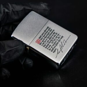 Zippo Xưa 1967 – Quote from Quaker Missionary Stephen Grellet 7