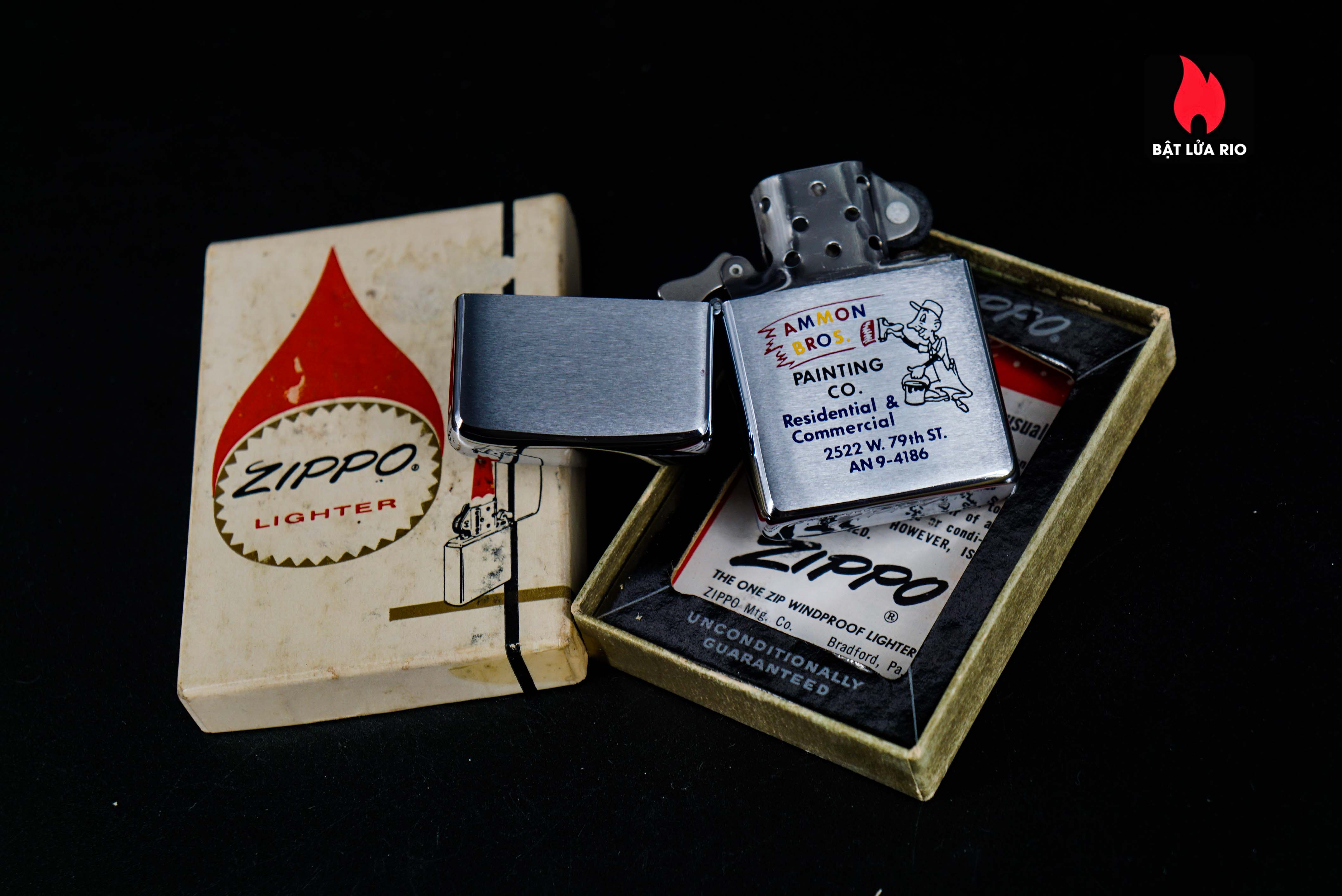 Zippo Xưa 1968 – Ammon Bros Painting 33 Zippo Xưa 1968 – Ammon Bros Painting 11