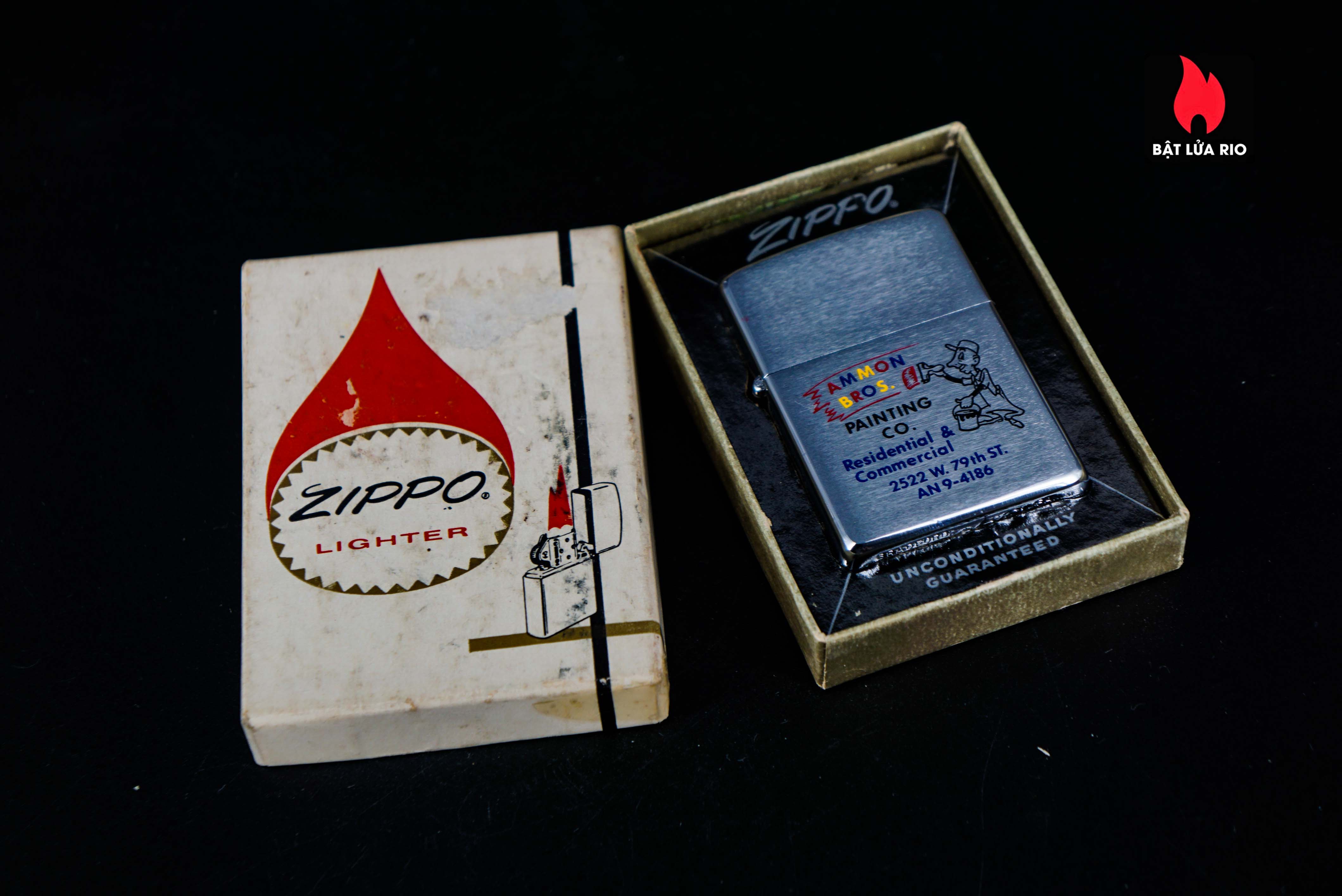 Zippo Xưa 1968 – Ammon Bros Painting 30 Zippo Xưa 1968 – Ammon Bros Painting 14