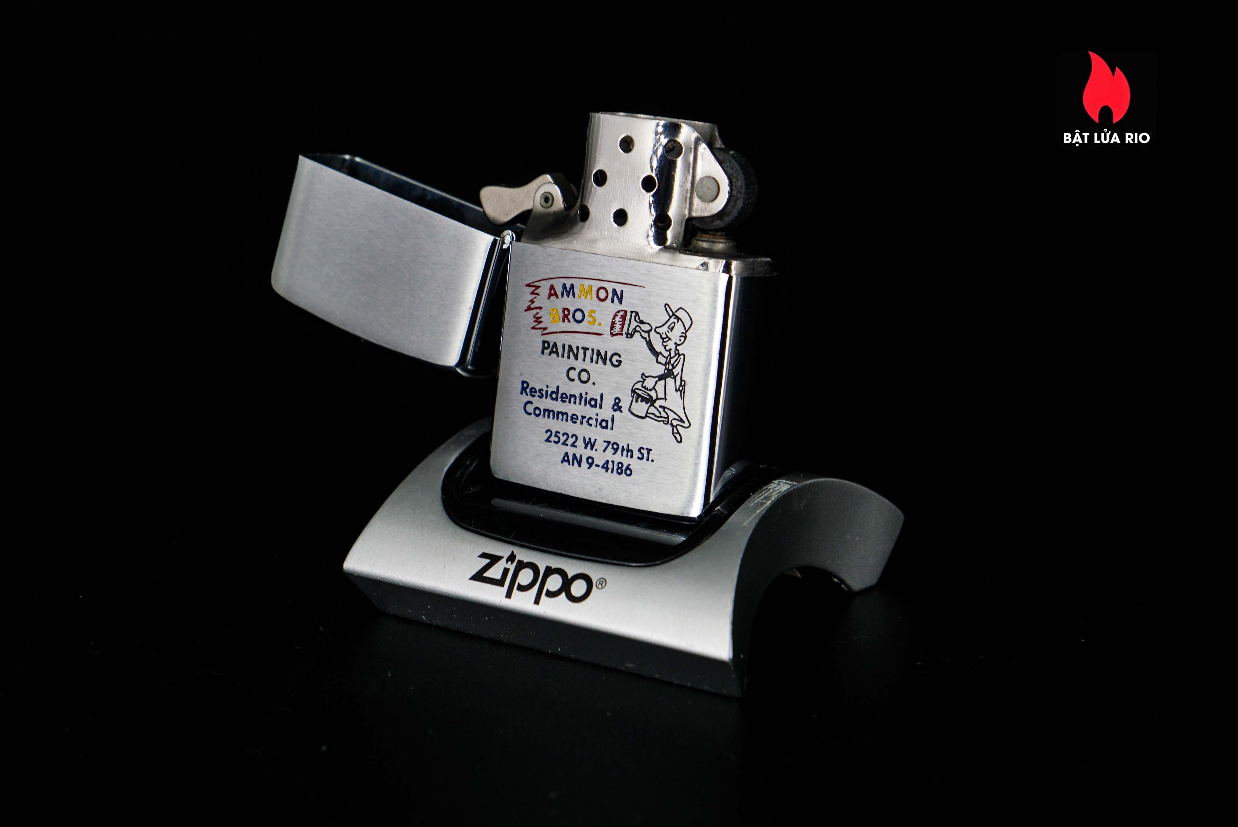 Zippo Xưa 1968 – Ammon Bros Painting 42 Zippo Xưa 1968 – Ammon Bros Painting 3