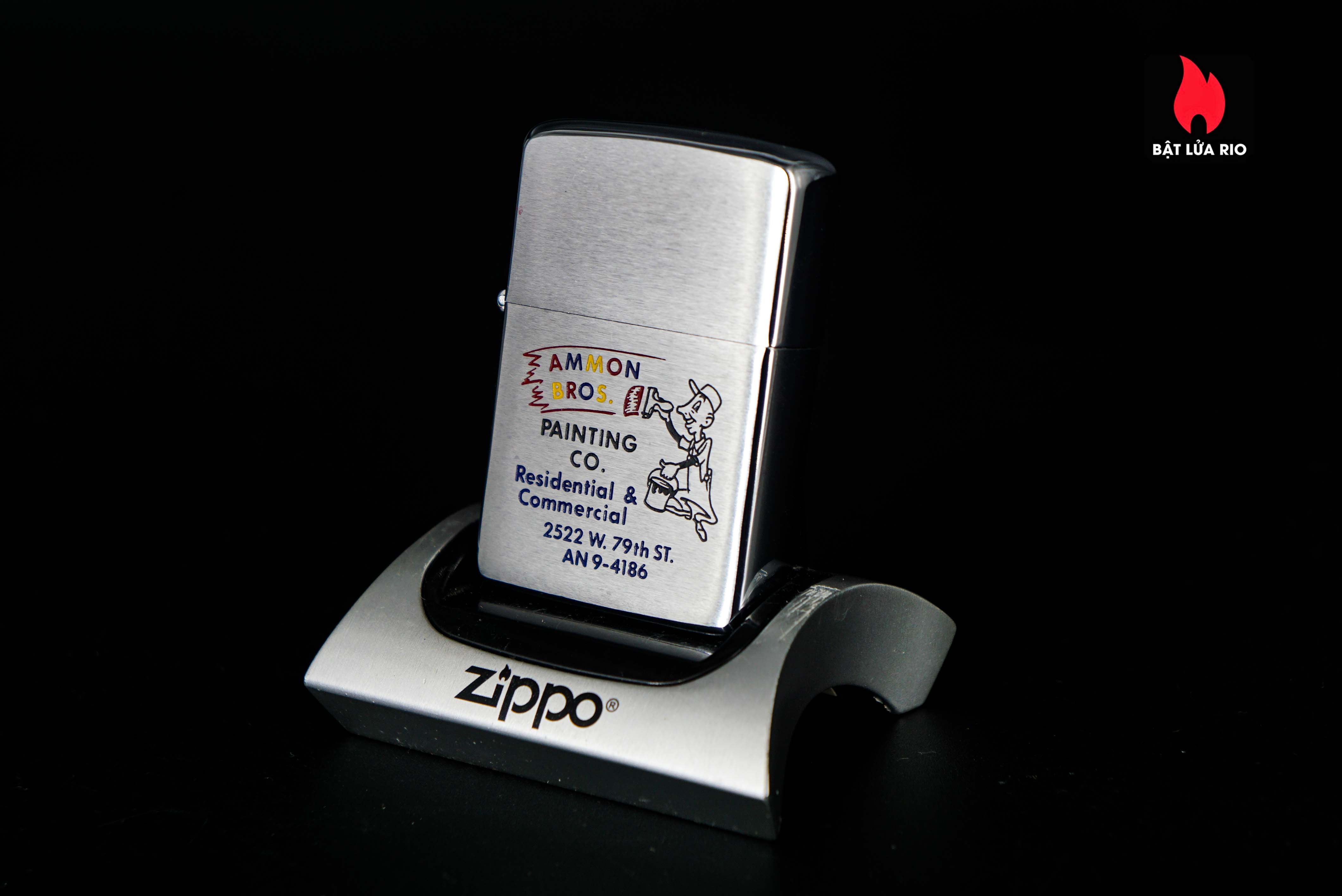 Zippo Xưa 1968 – Ammon Bros Painting 41 Zippo Xưa 1968 – Ammon Bros Painting 4