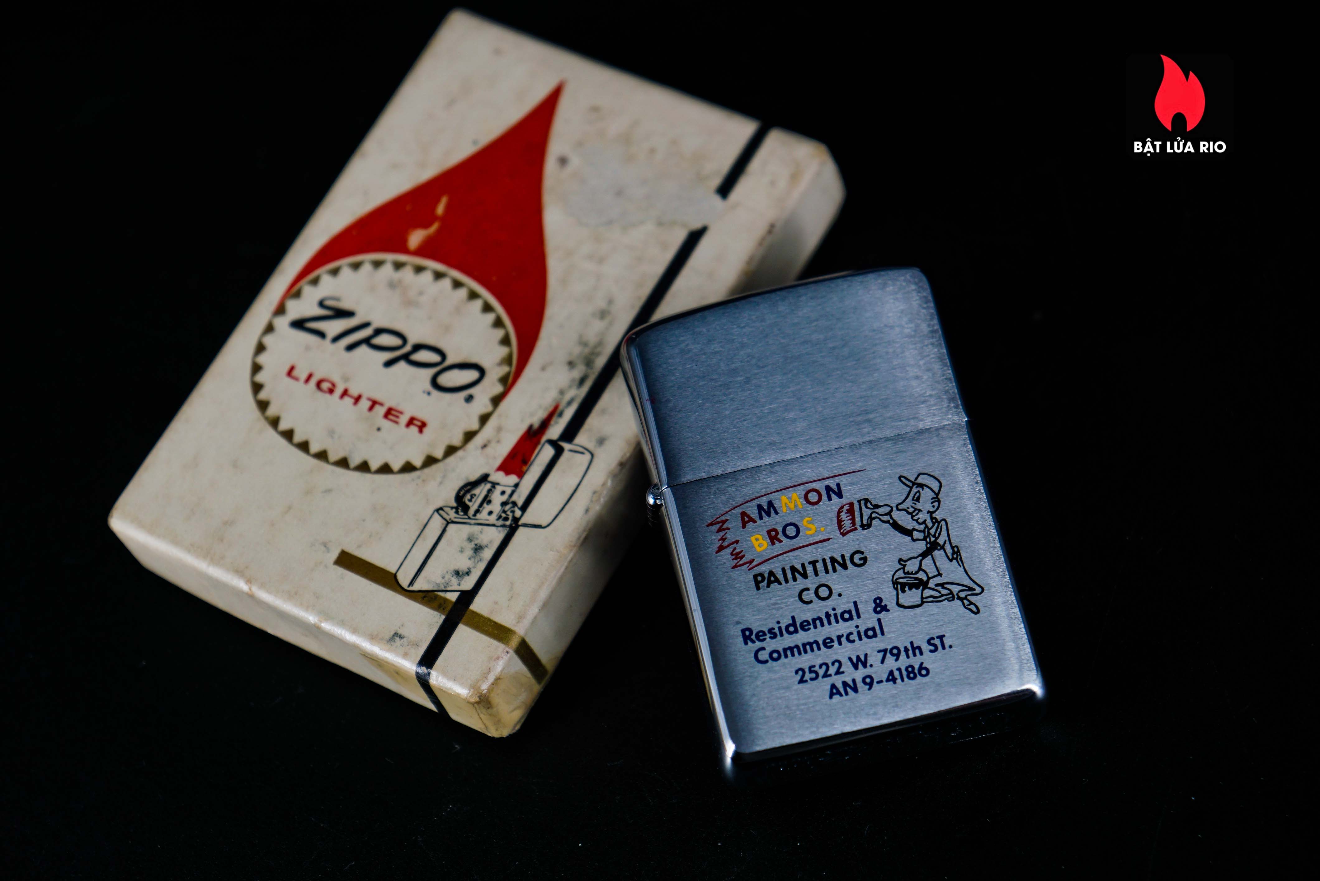 Zippo Xưa 1968 – Ammon Bros Painting 39 Zippo Xưa 1968 – Ammon Bros Painting 5