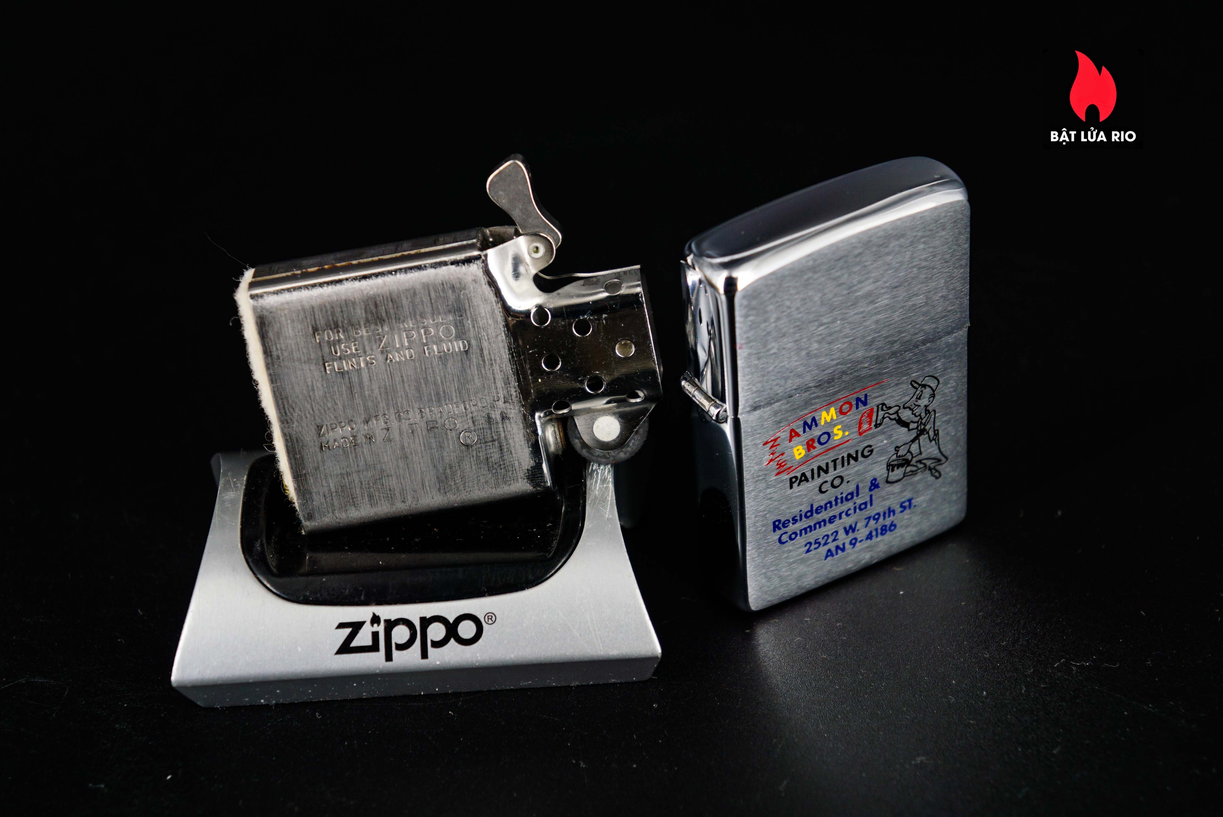 Zippo Xưa 1968 – Ammon Bros Painting 38 Zippo Xưa 1968 – Ammon Bros Painting 6