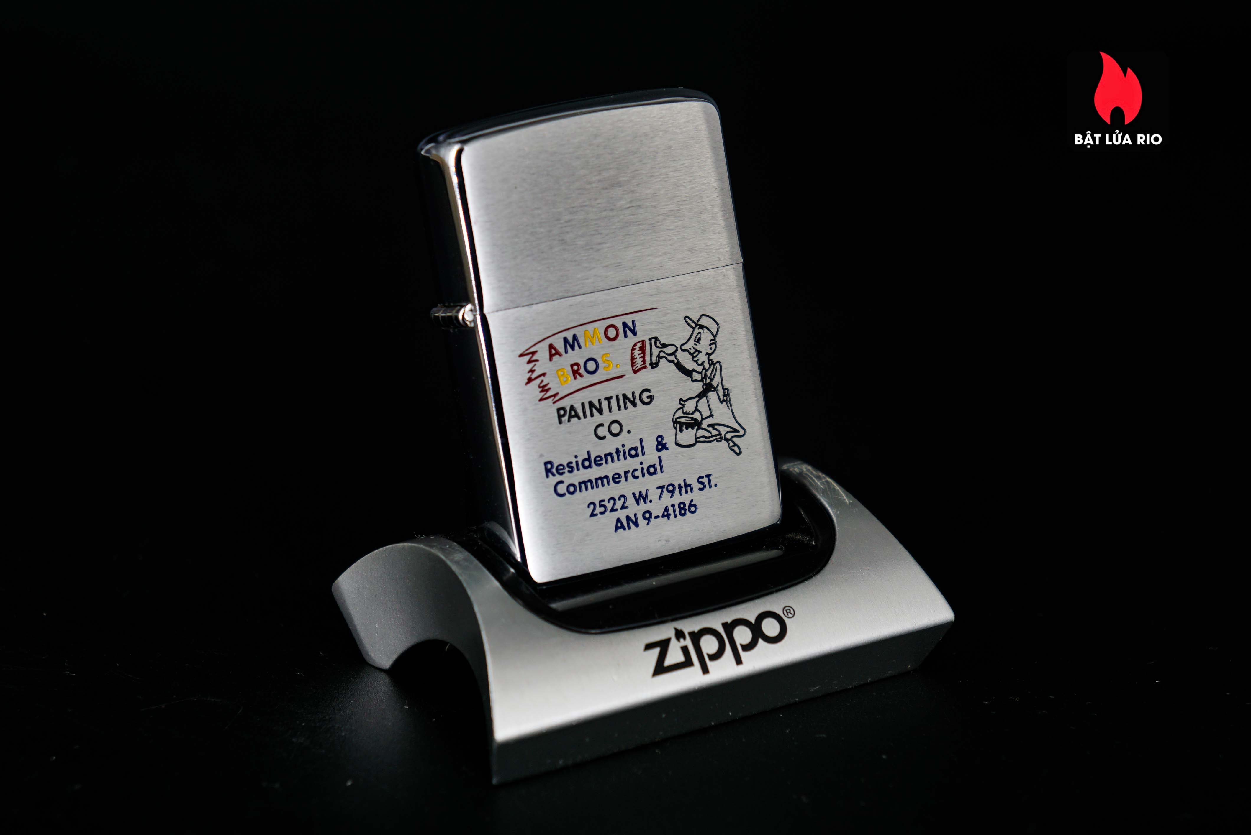 Zippo Xưa 1968 – Ammon Bros Painting 40 Zippo Xưa 1968 – Ammon Bros Painting