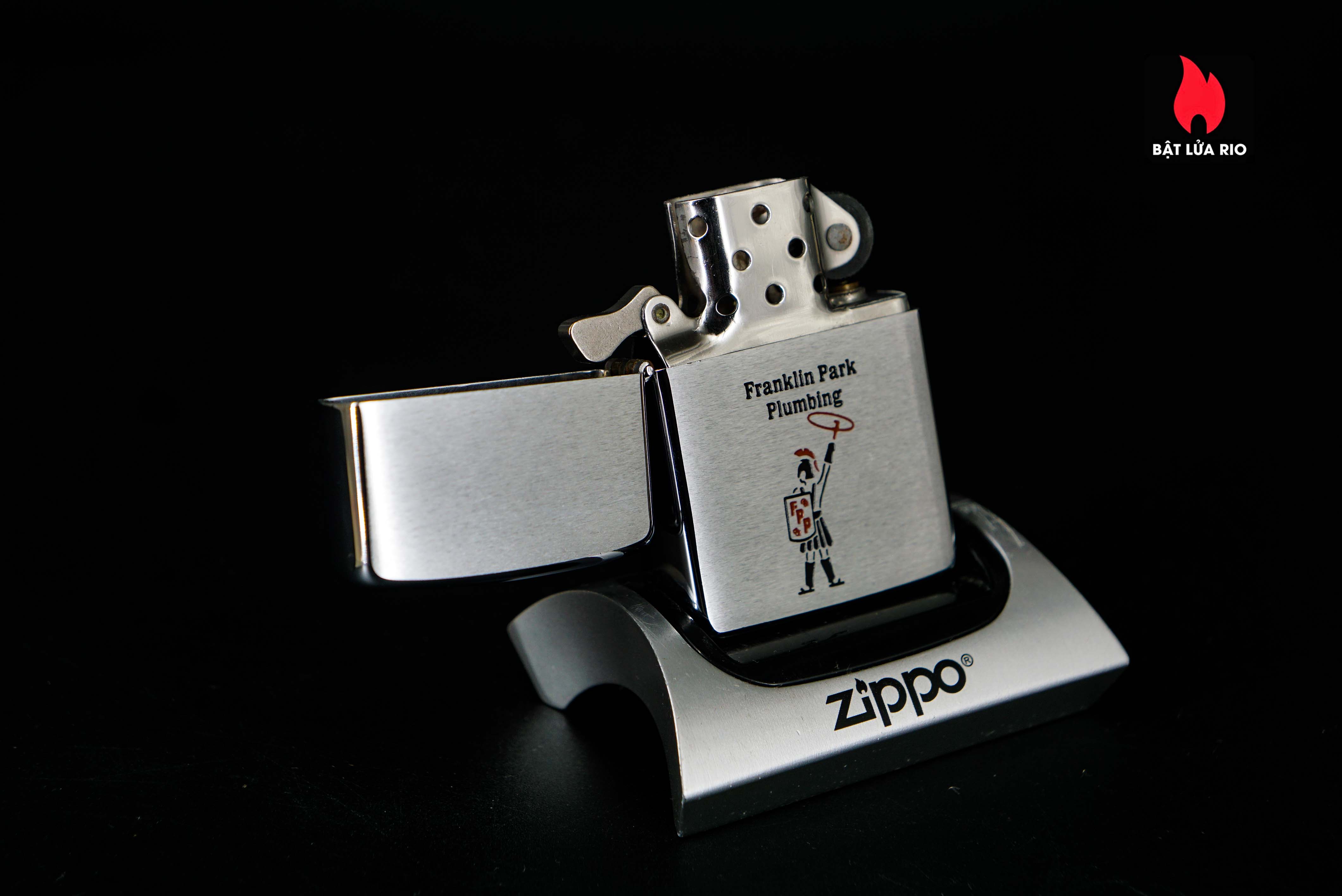 Zippo Xưa 1968 – Franklin Park Plumbing 4