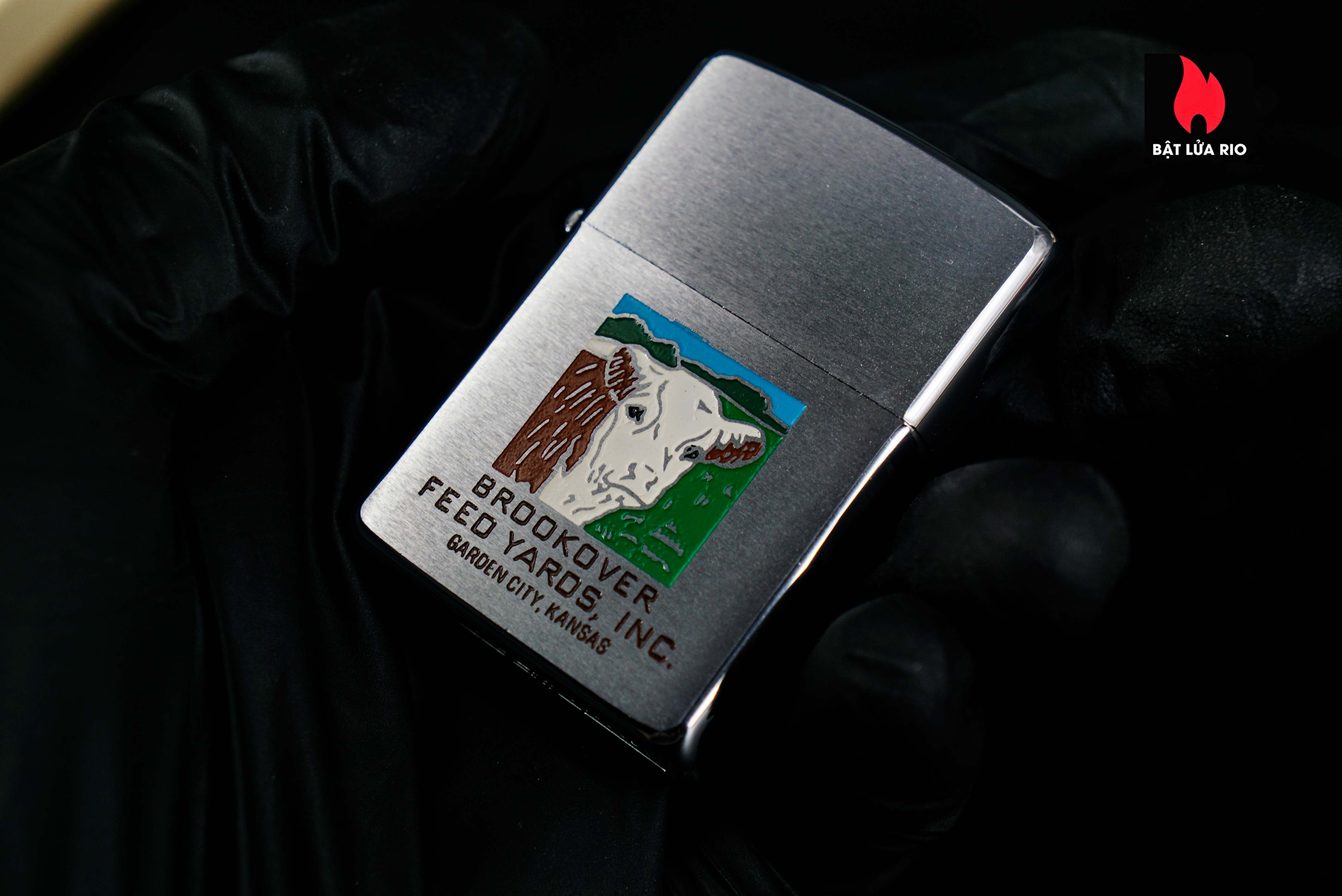 Zippo Xưa 1969 – Brookover Feed Yards 4