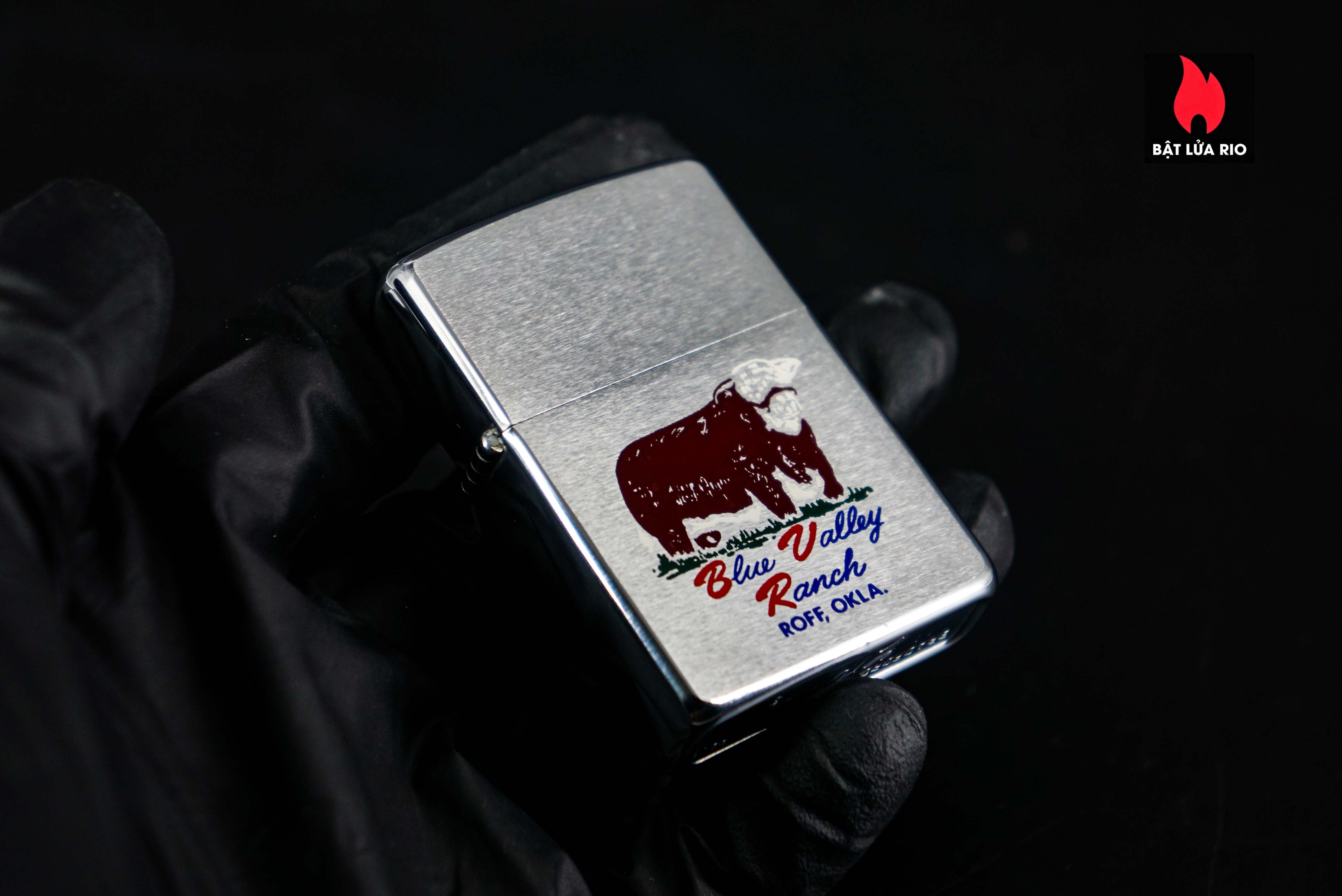 Zippo Xưa 1970 – Blue Valley Ranch 6