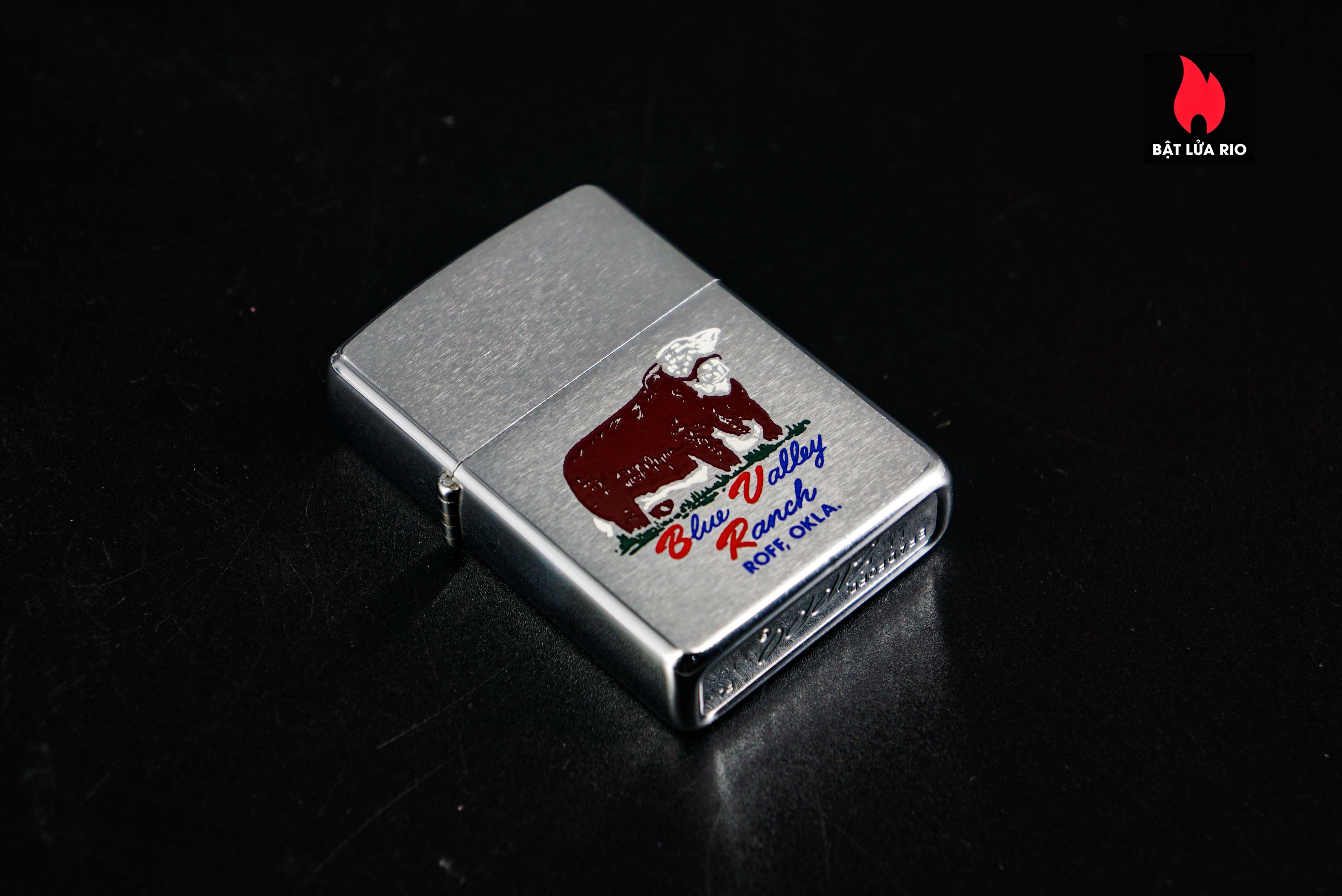 Zippo Xưa 1970 – Blue Valley Ranch 8