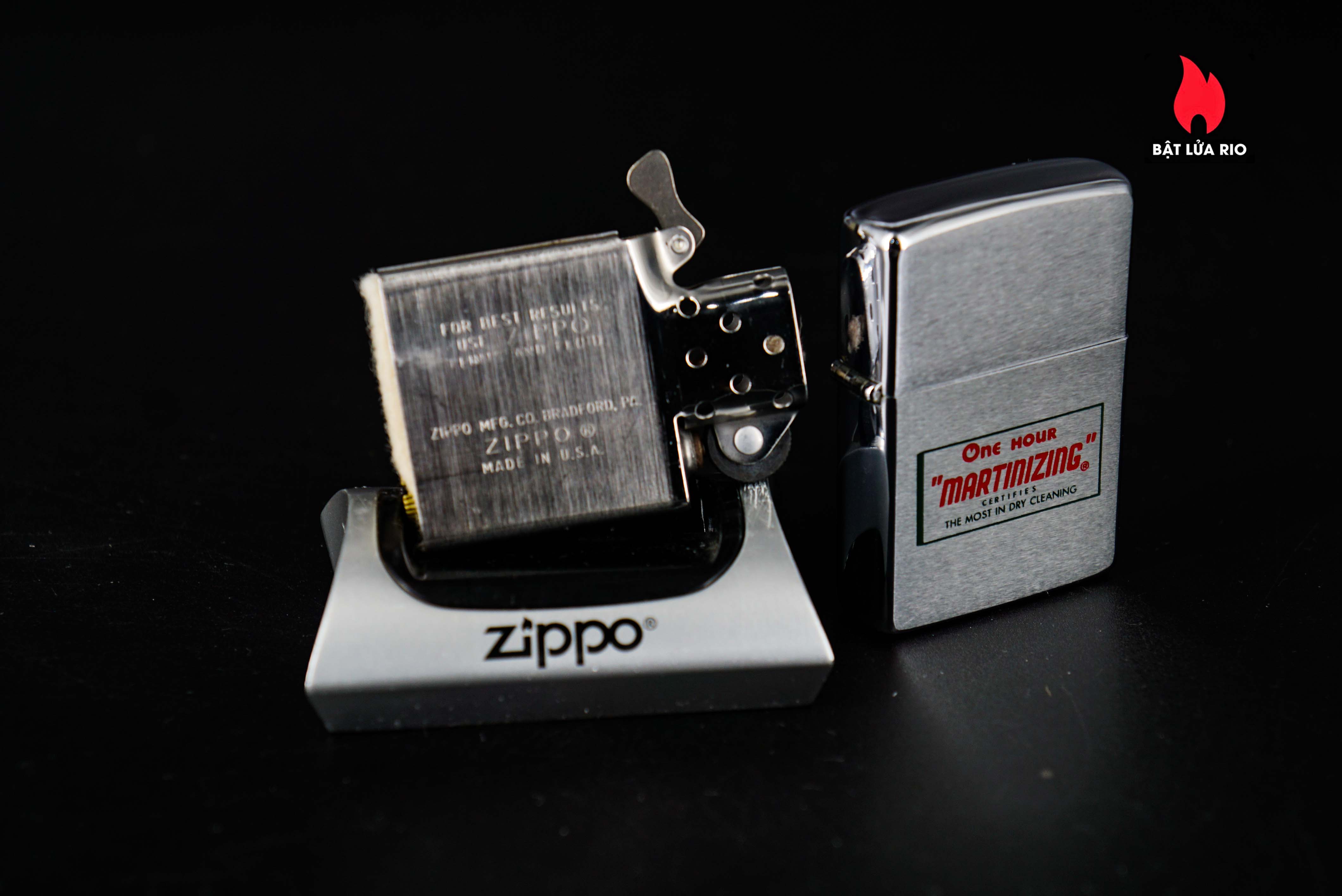 Zippo Xưa 1971 – One Hour Martinizing 1