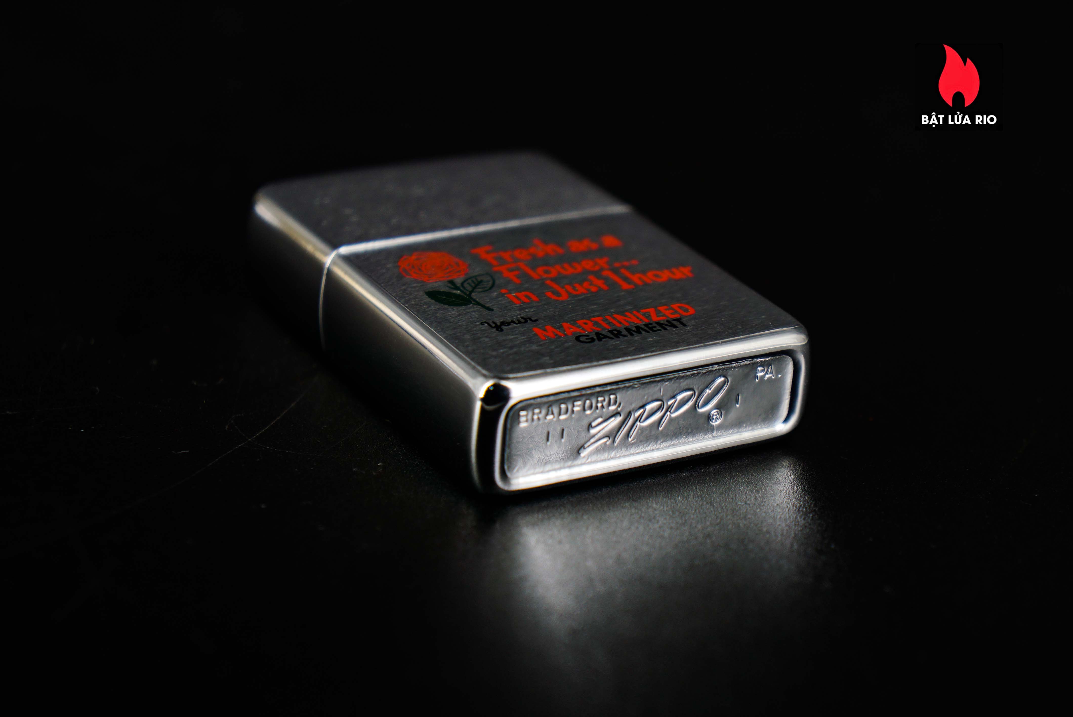 Zippo Xưa 1971 – One Hour Martinizing 4