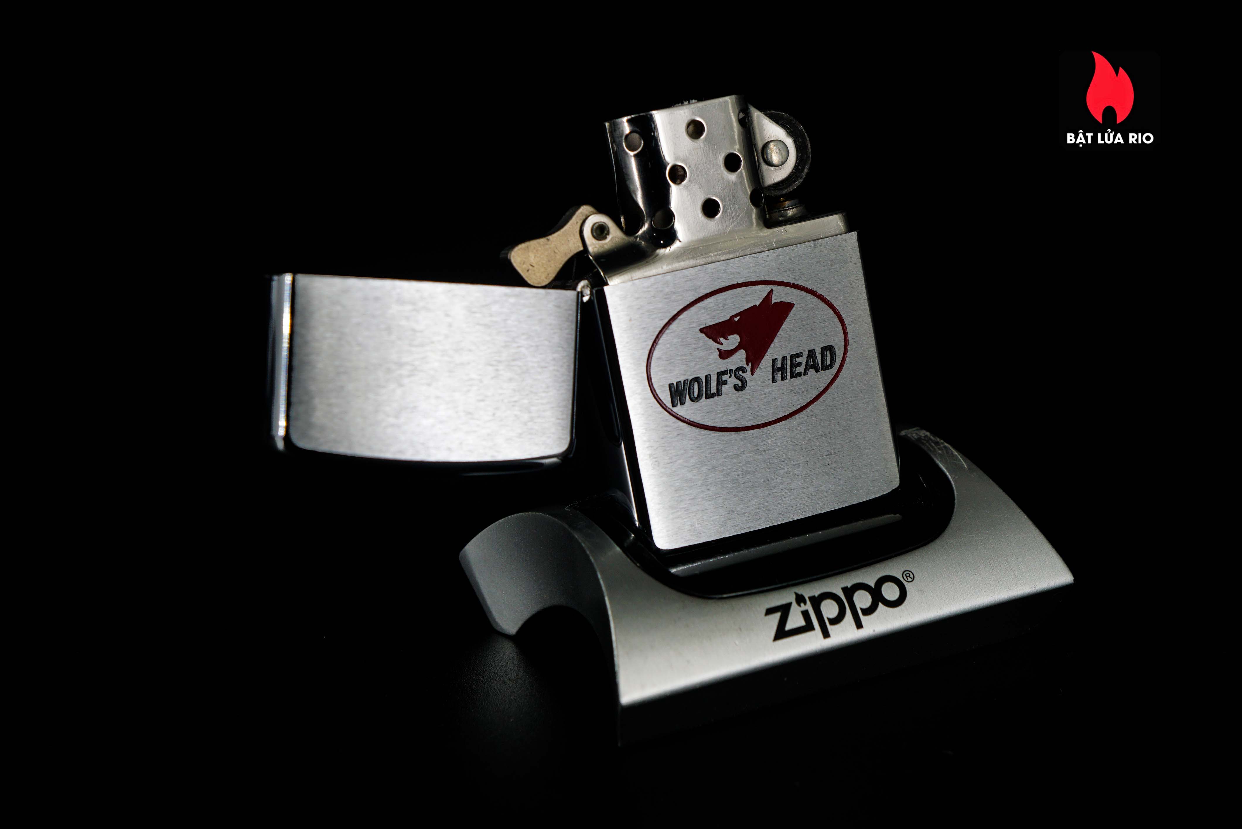 Zippo Xưa 1971 – Wolf's Head 10