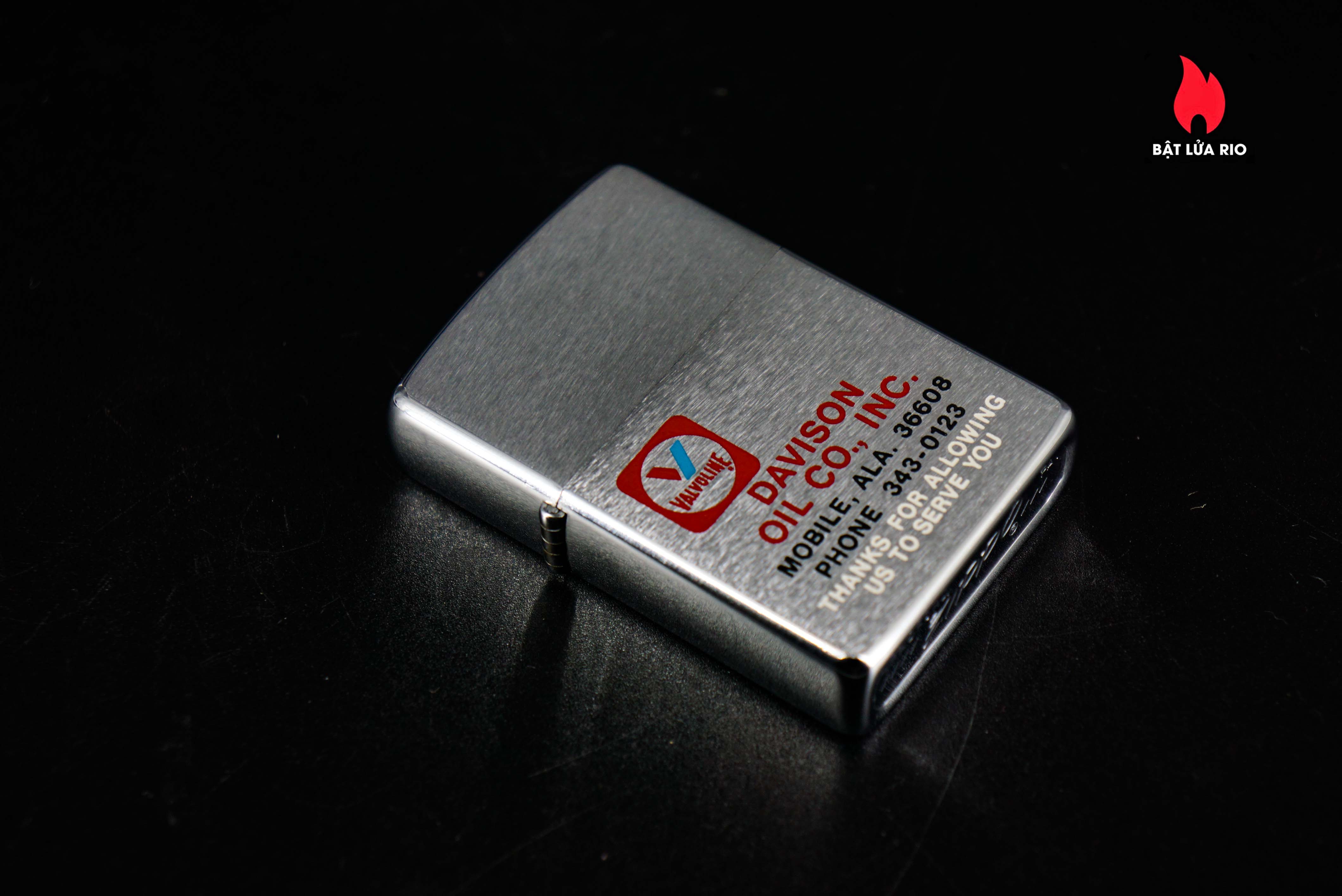 Zippo Xưa 1975 – Davison Oil 1