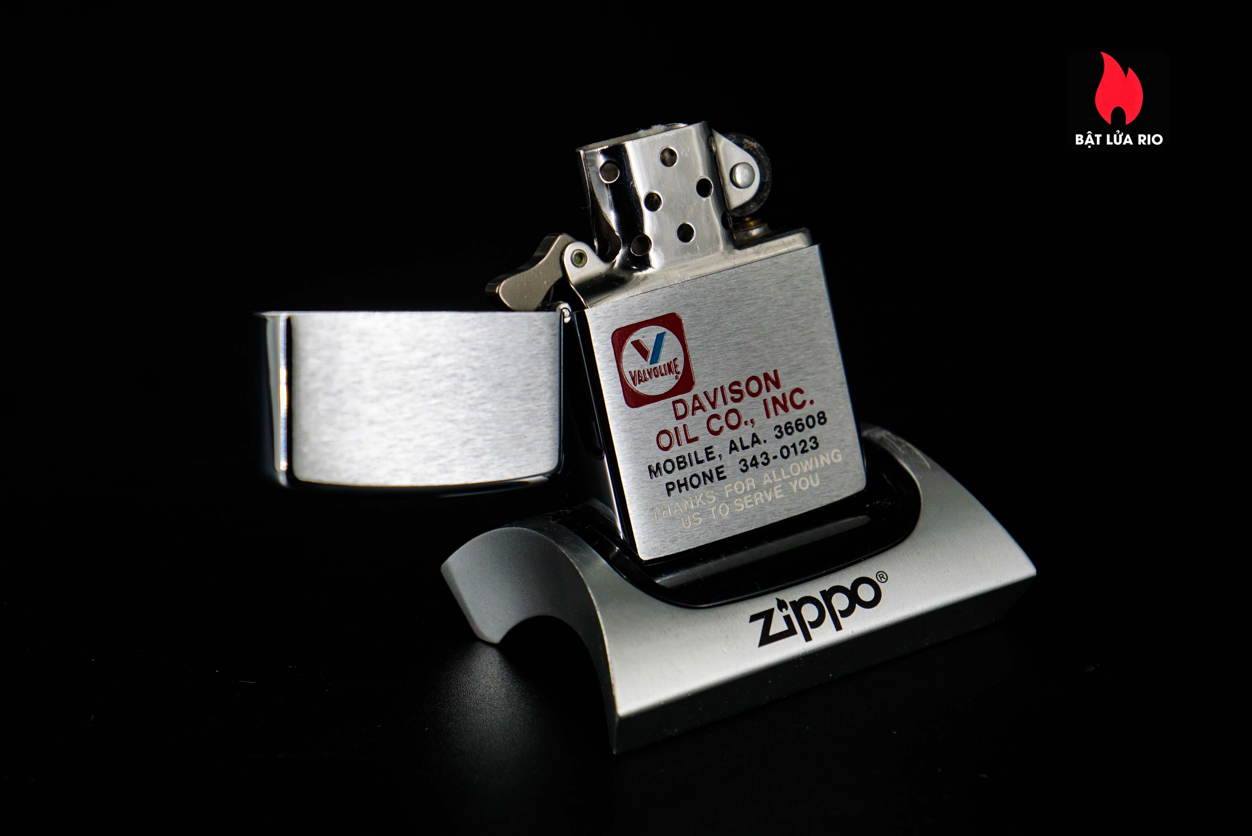 Zippo Xưa 1975 – Davison Oil 11
