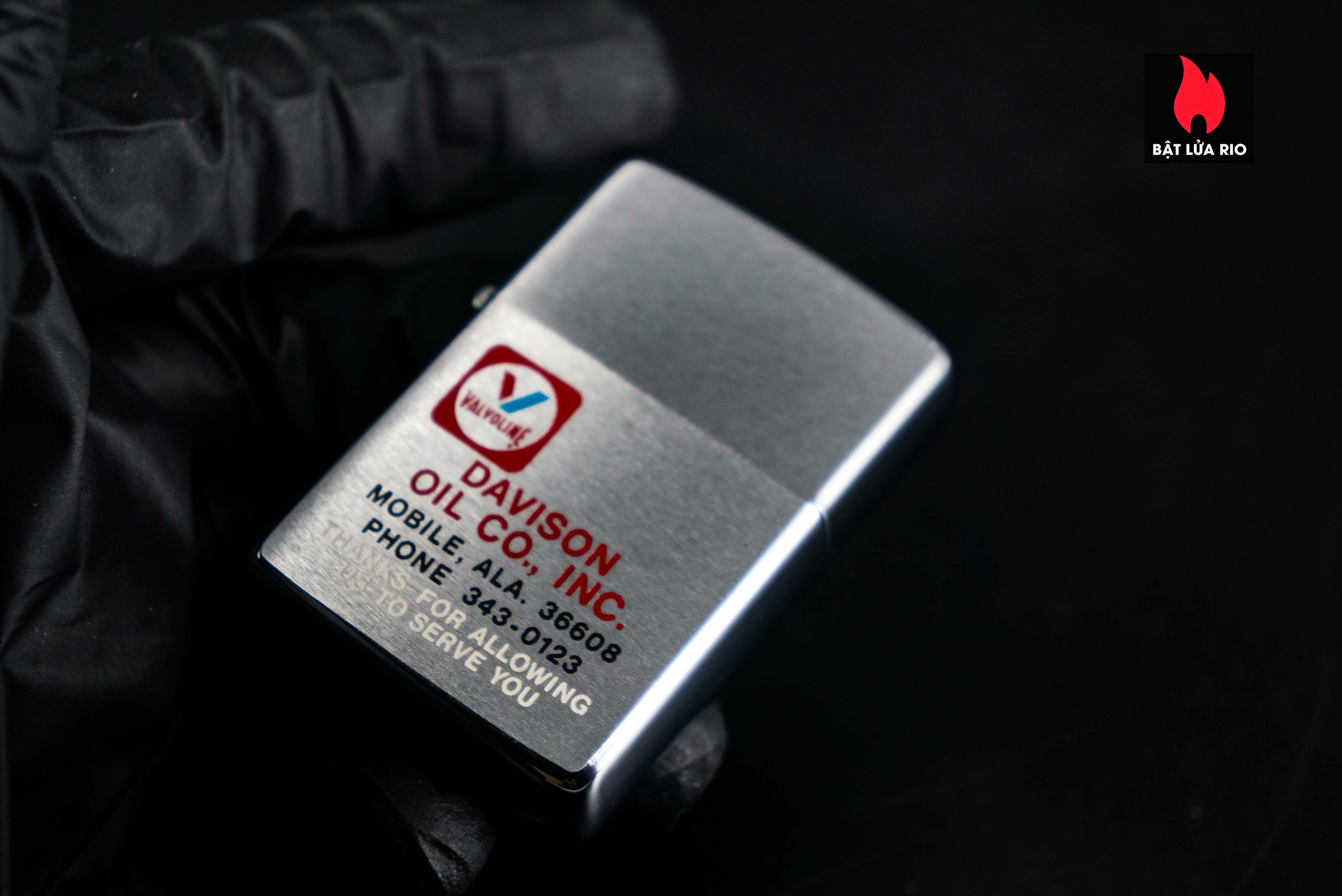 Zippo Xưa 1975 – Davison Oil 9