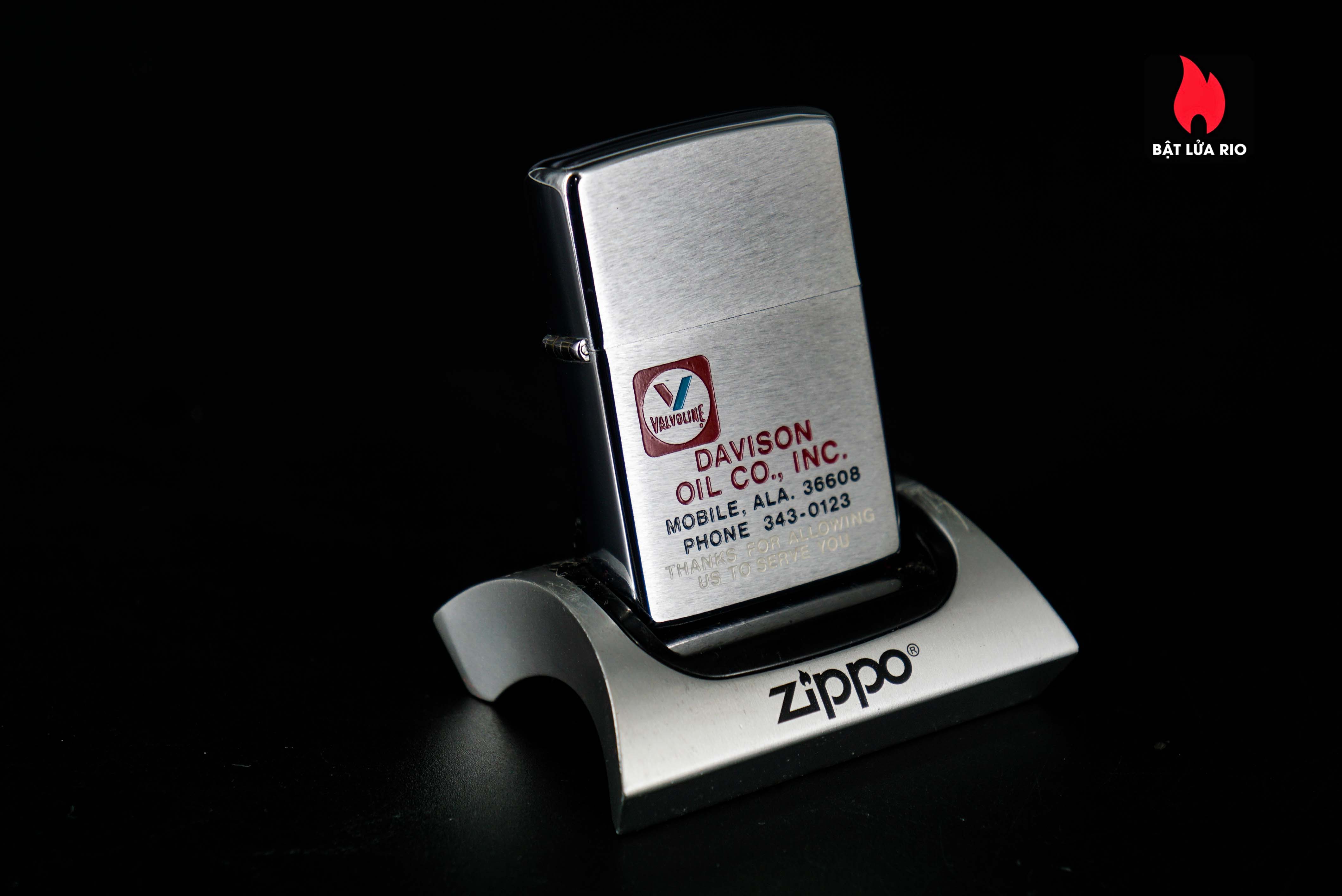 Zippo Xưa 1975 – Davison Oil