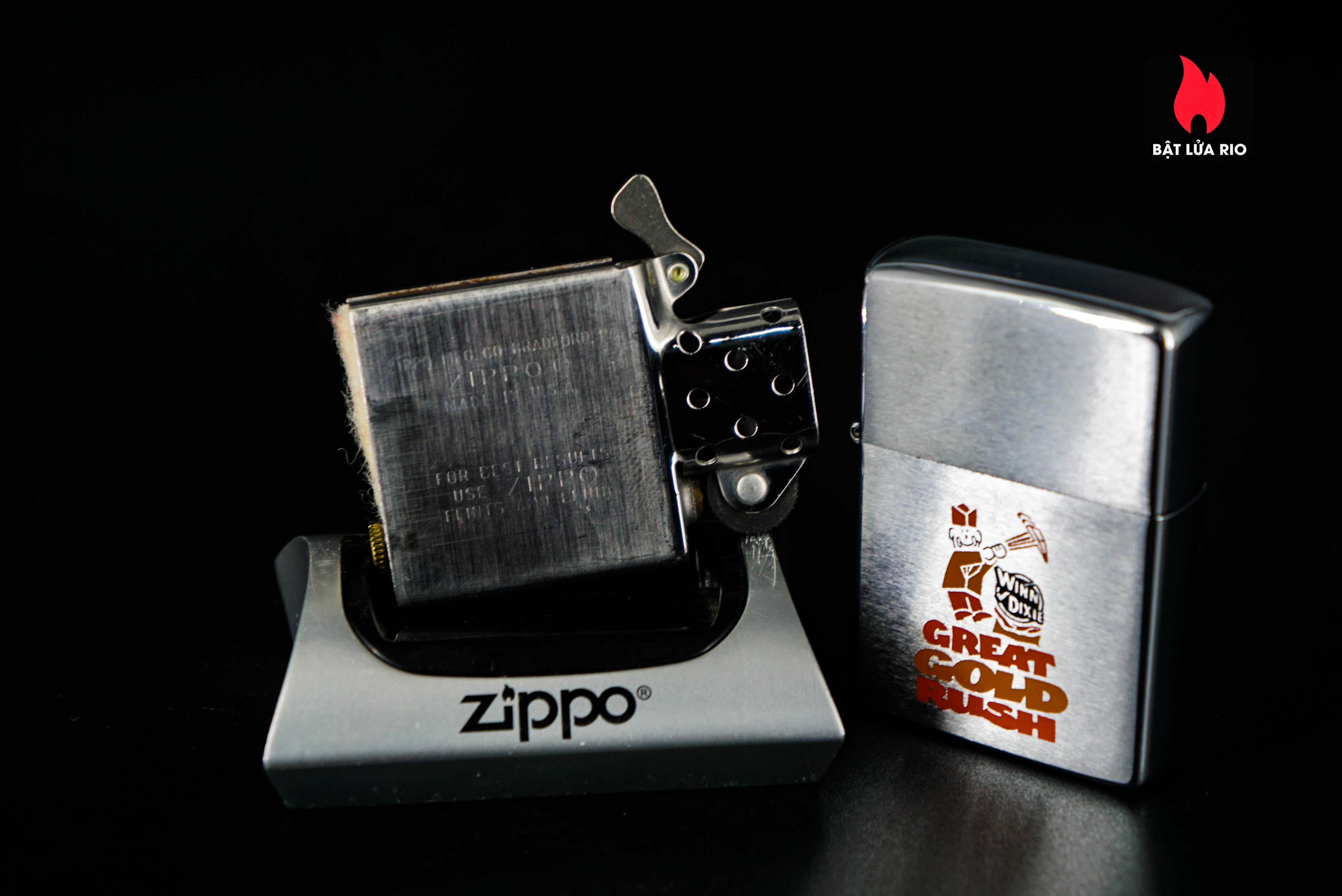 Zippo Xưa 1975 – Great Gold Rush Winn Dixie 37 Zippo Xưa 1975 – Great Gold Rush Winn Dixie 3