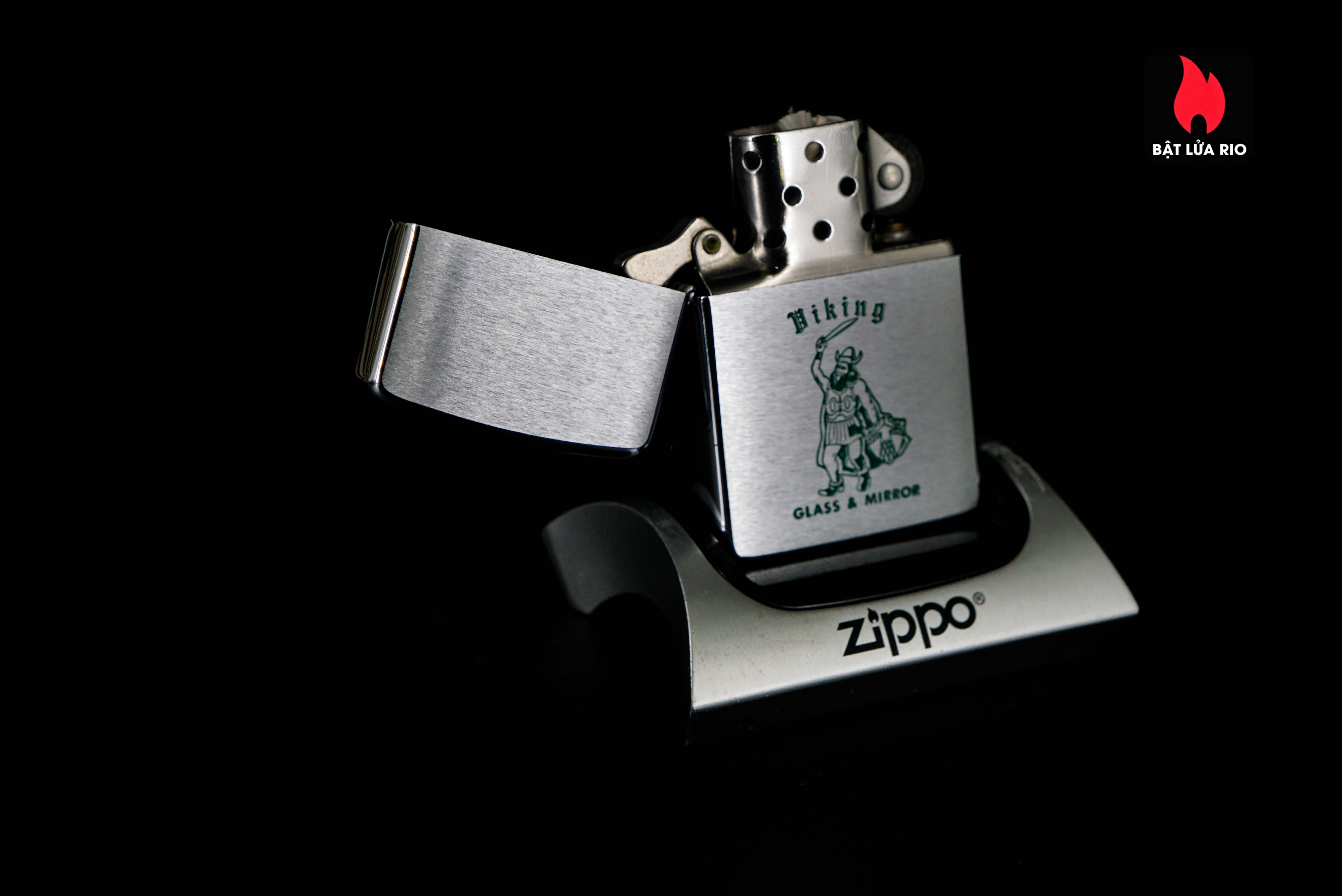Zippo Xưa 1978 – Viking Glass & Mirror 11