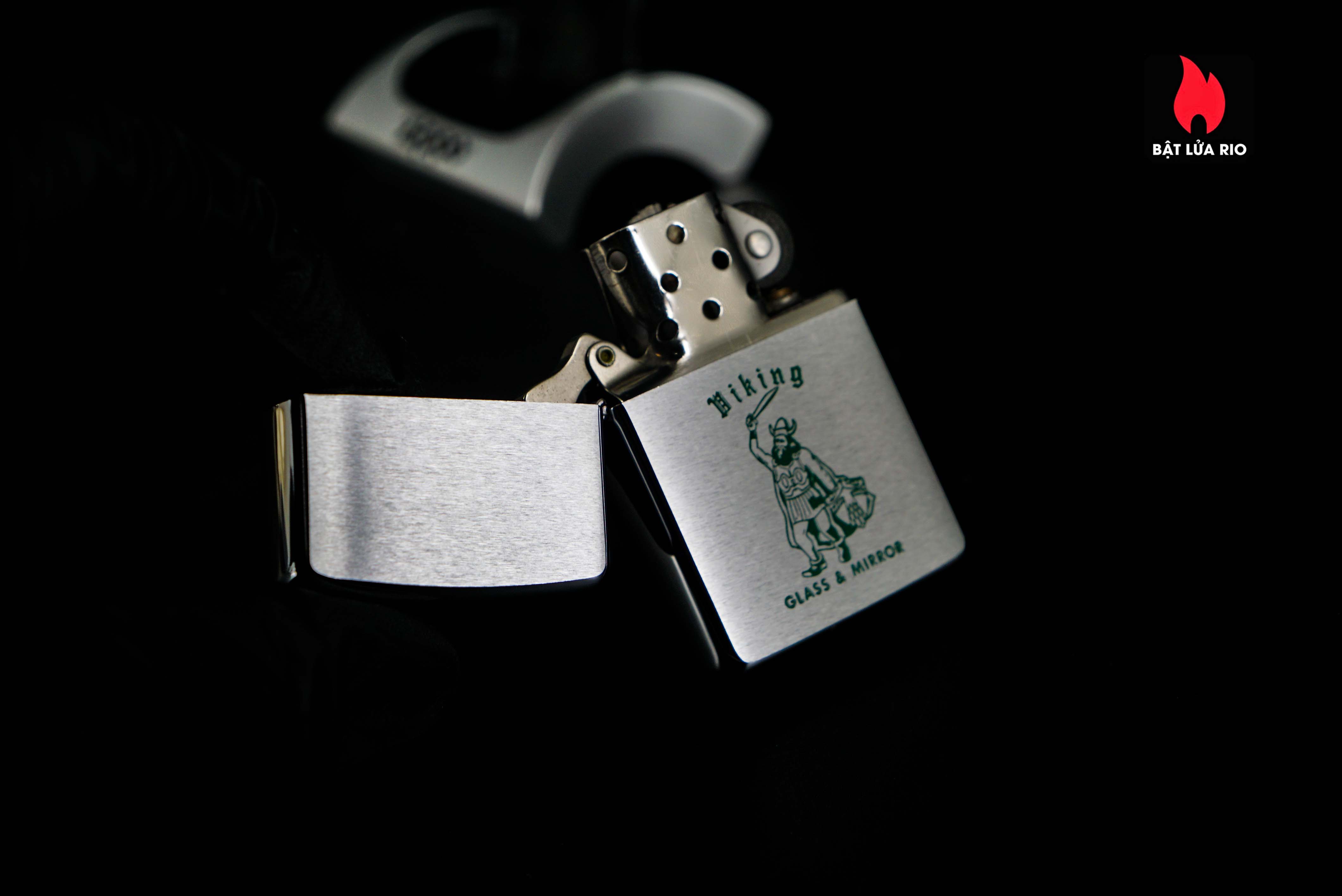 Zippo Xưa 1978 – Viking Glass & Mirror 7