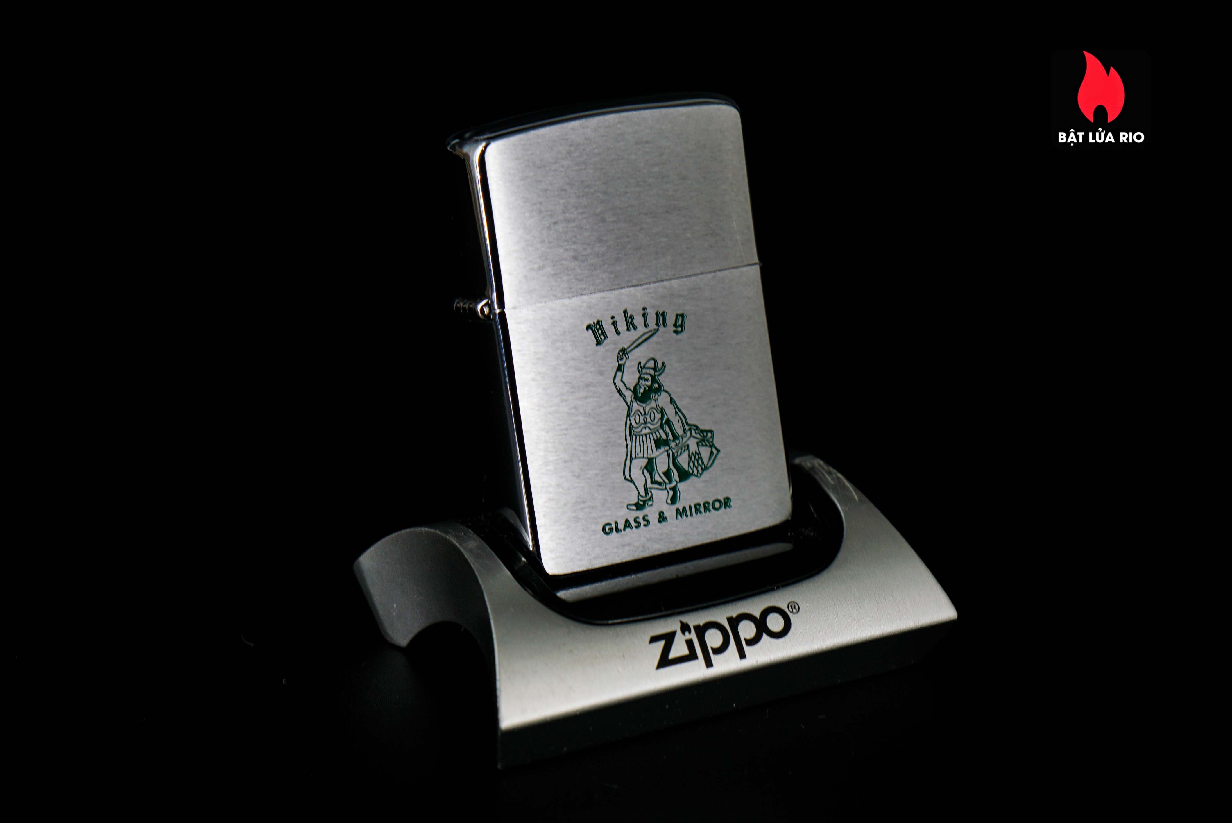 Zippo Xưa 1978 – Viking Glass & Mirror