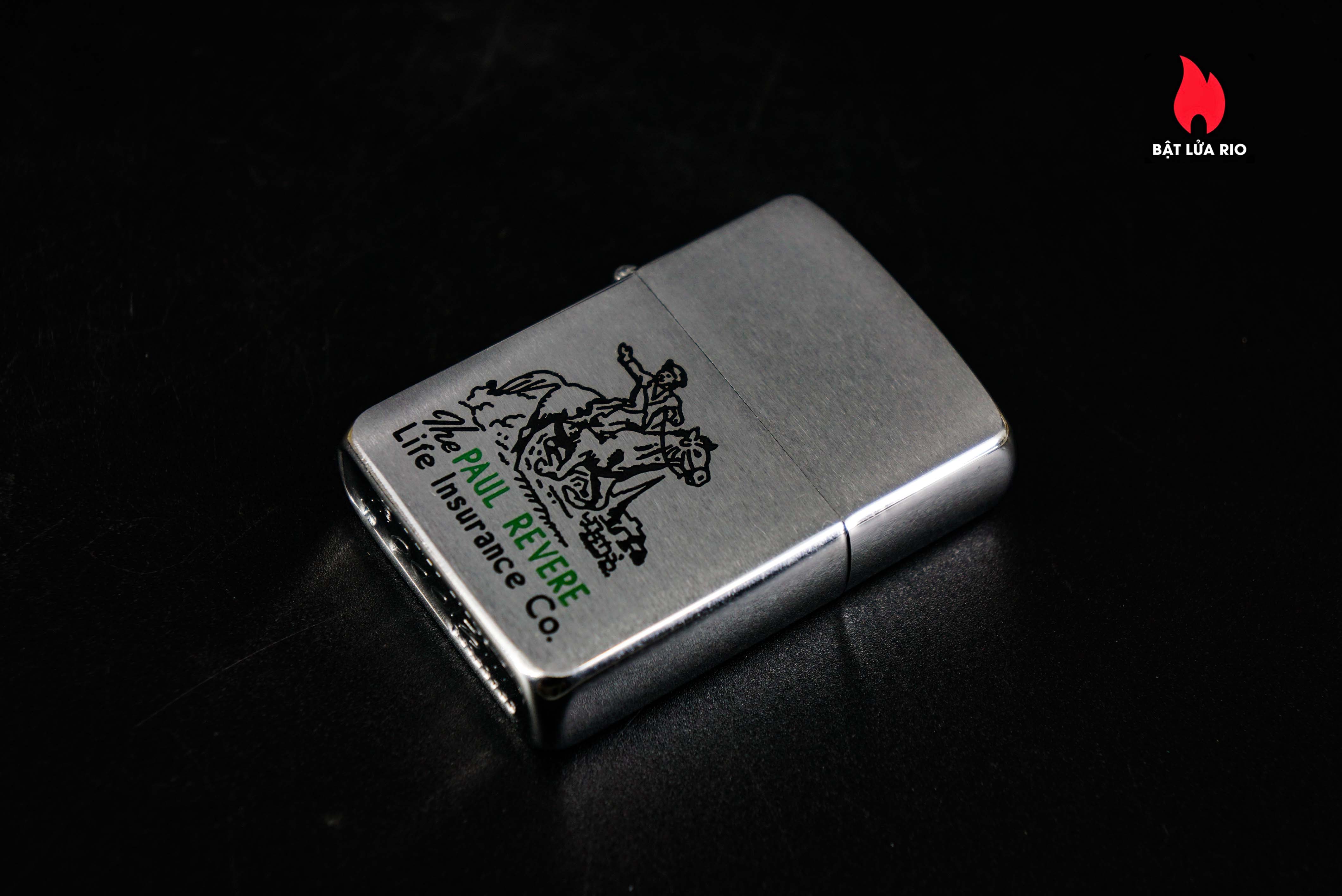 Zippo Xưa 1960 – The Paul Revere Life Insurance 6
