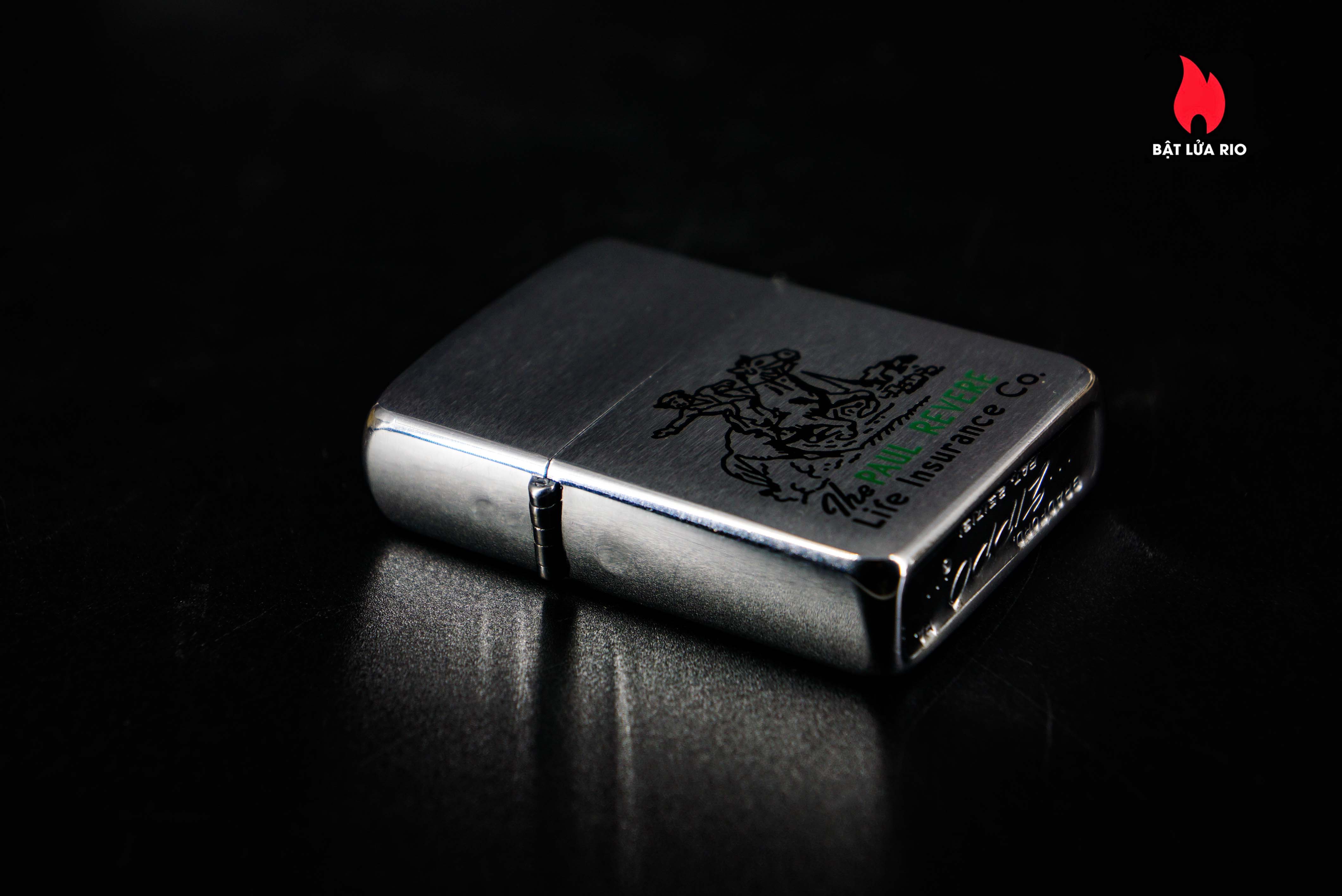 Zippo Xưa 1960 – The Paul Revere Life Insurance 7