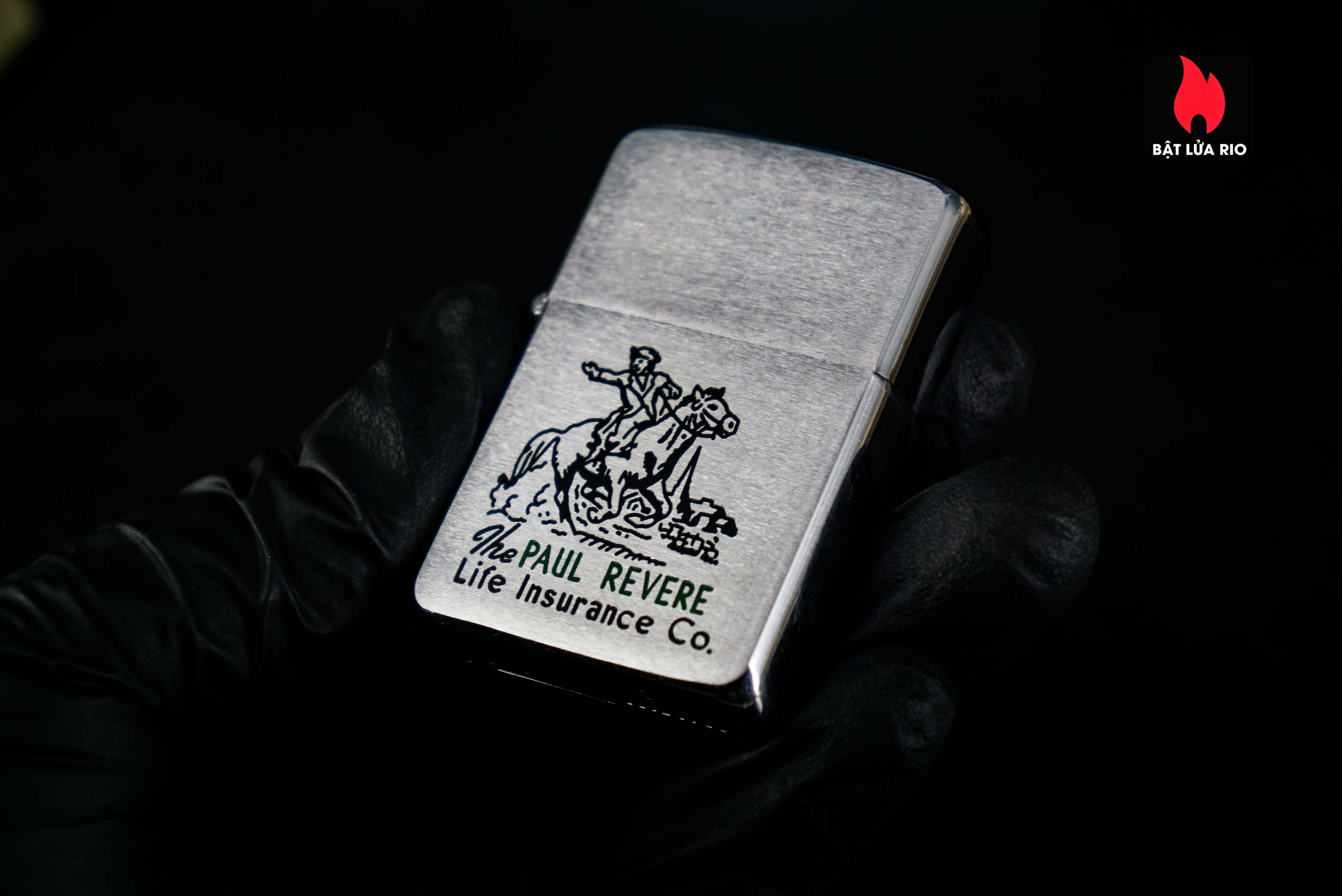 Zippo Xưa 1960 – The Paul Revere Life Insurance 9