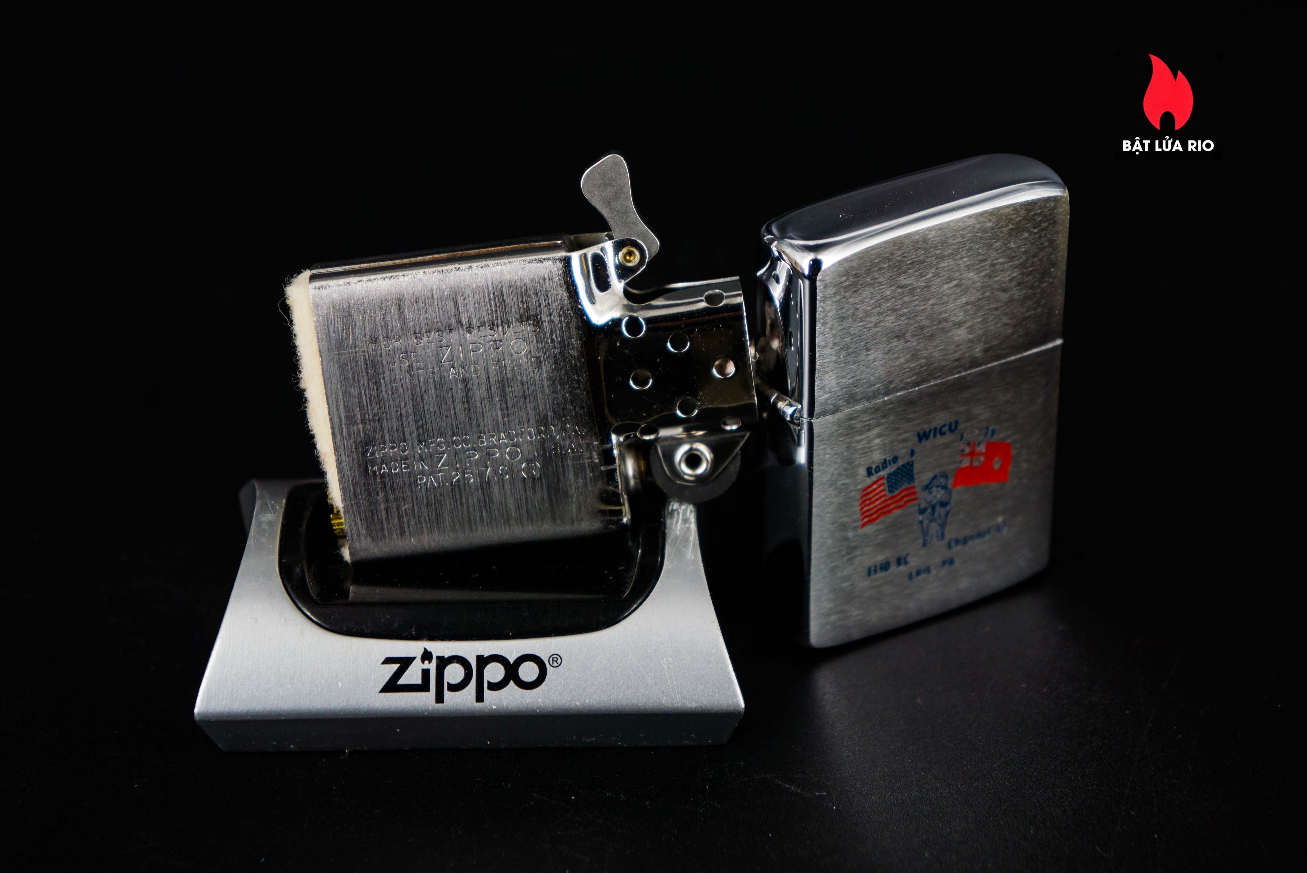 Zippo Xưa 1962 – Wicu Radio TV 15