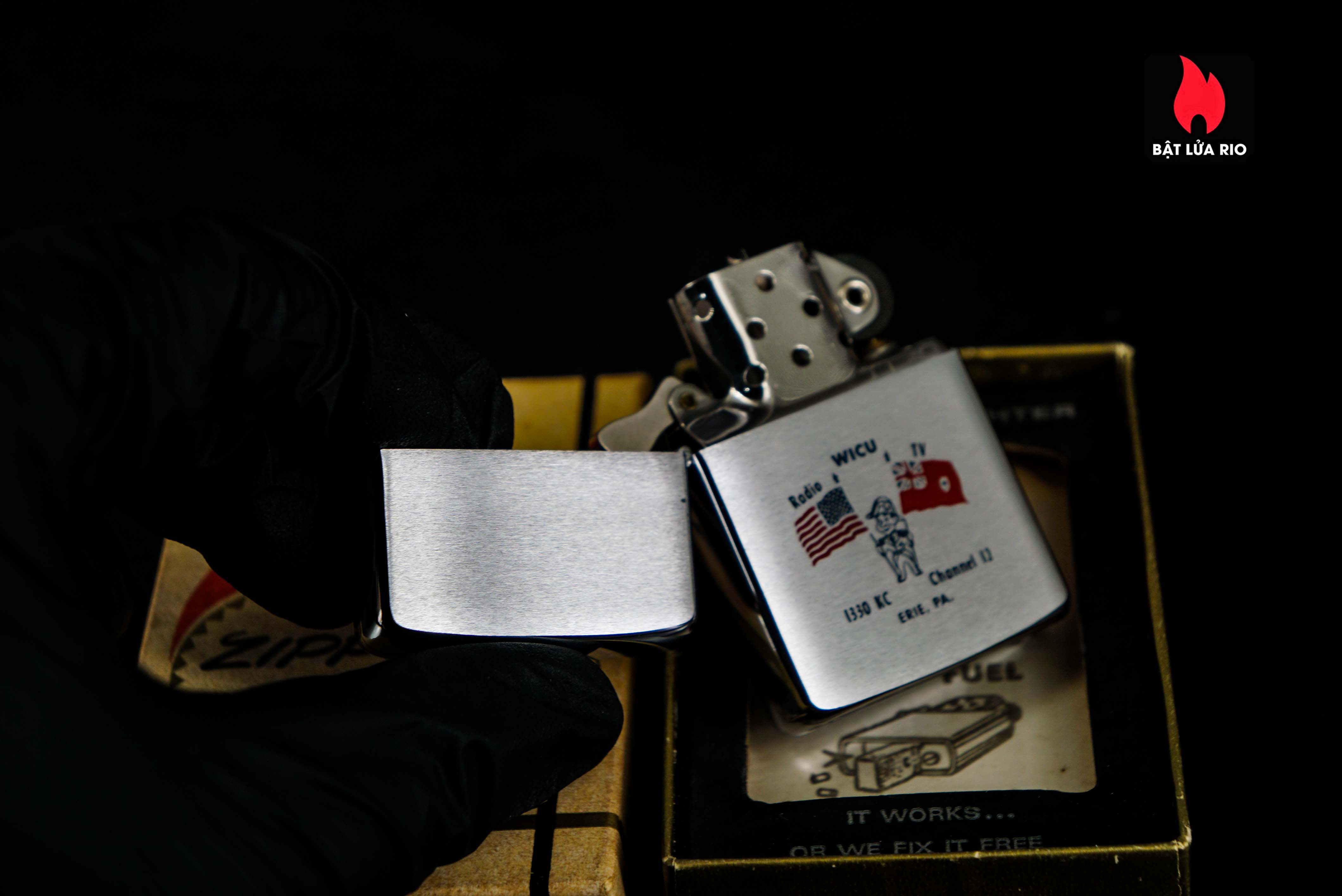 Zippo Xưa 1962 – Wicu Radio TV 5