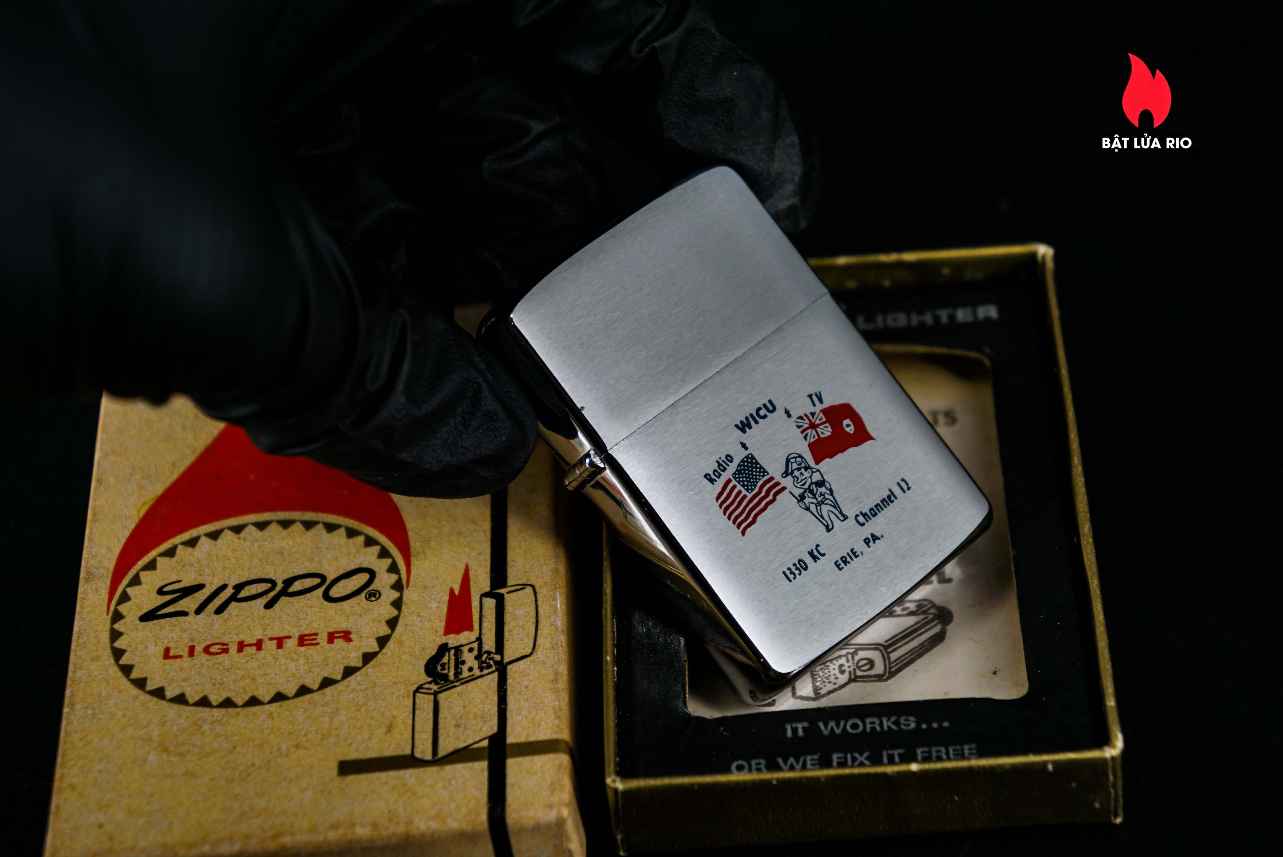 Zippo Xưa 1962 – Wicu Radio TV 6