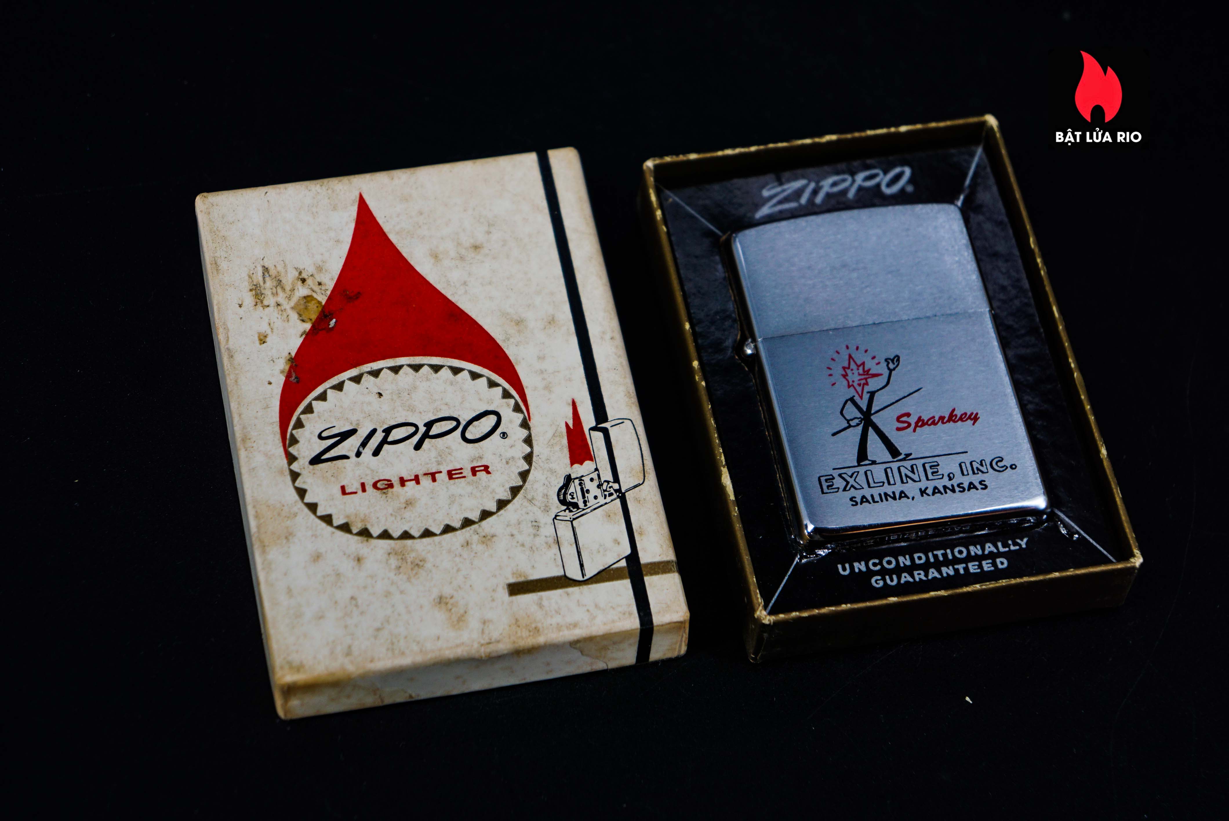 Zippo Xưa 1966 – Sparkey Exline 1