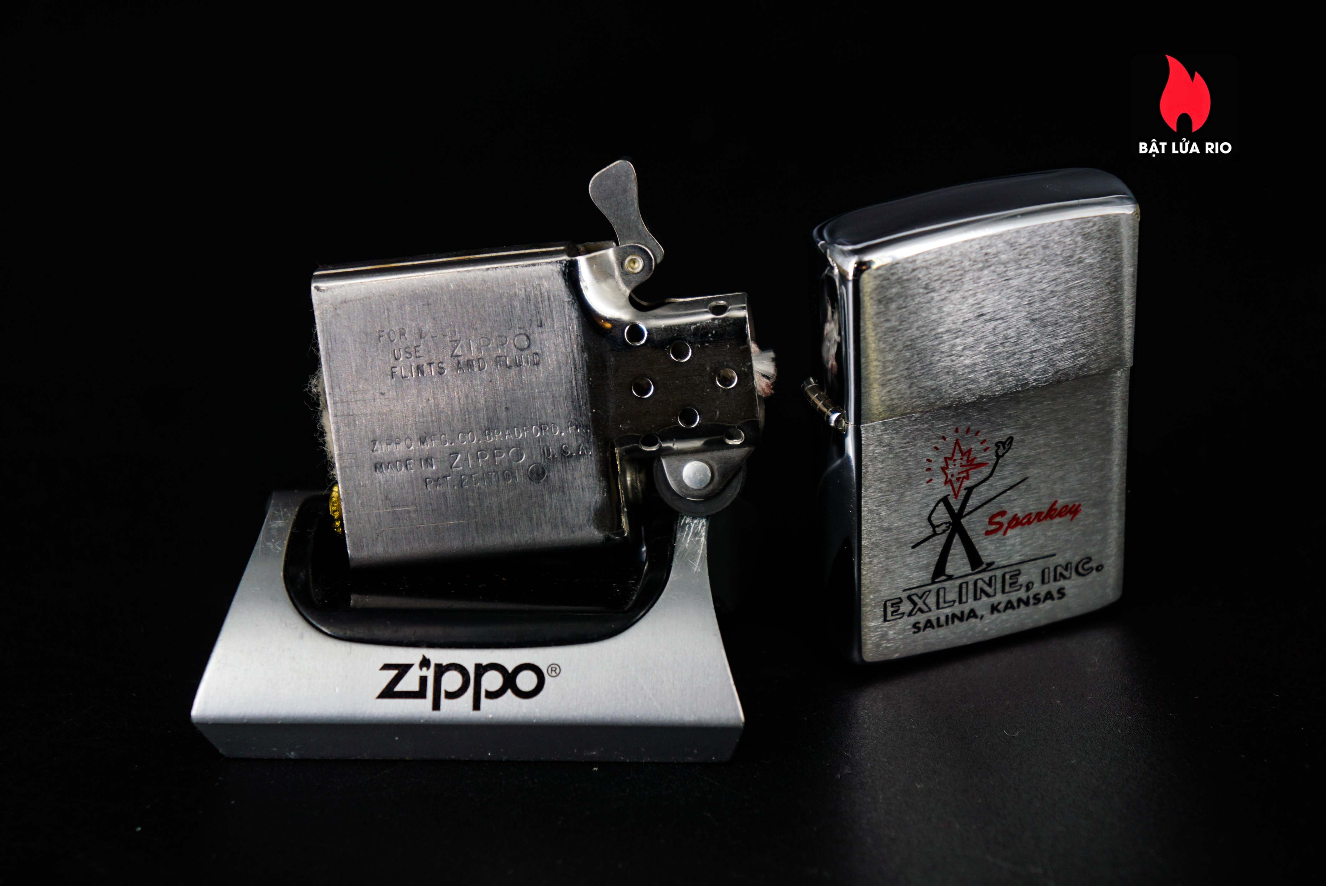 Zippo Xưa 1966 – Sparkey Exline 16