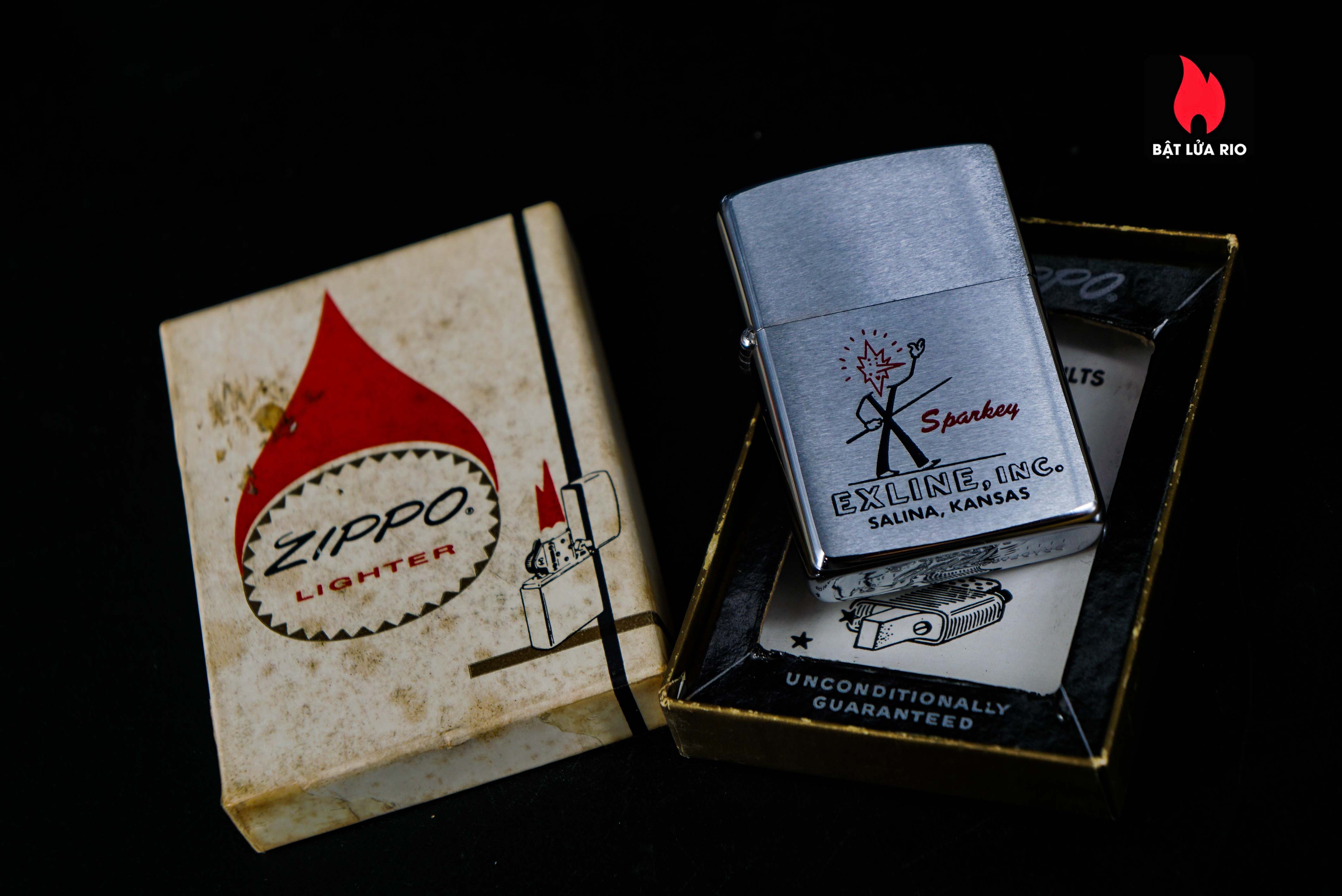 Zippo Xưa 1966 – Sparkey Exline 2