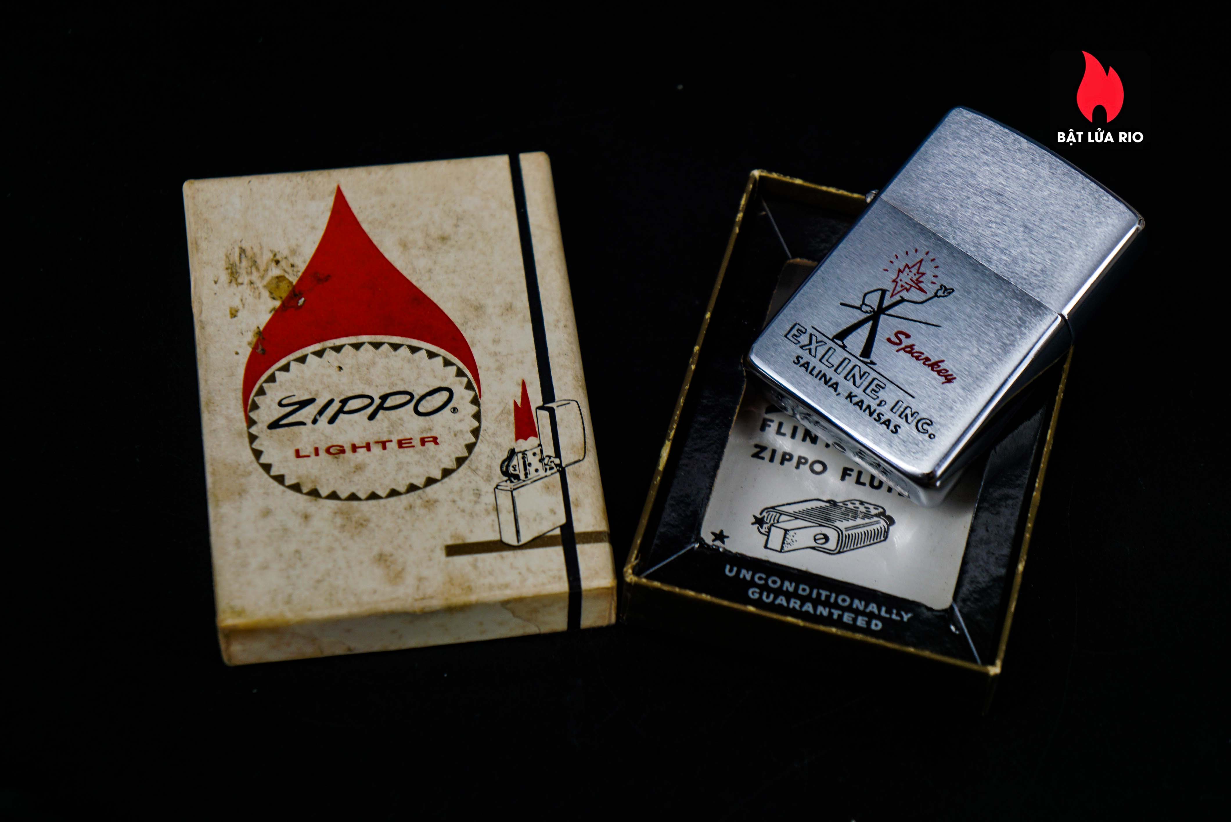 Zippo Xưa 1966 – Sparkey Exline 3