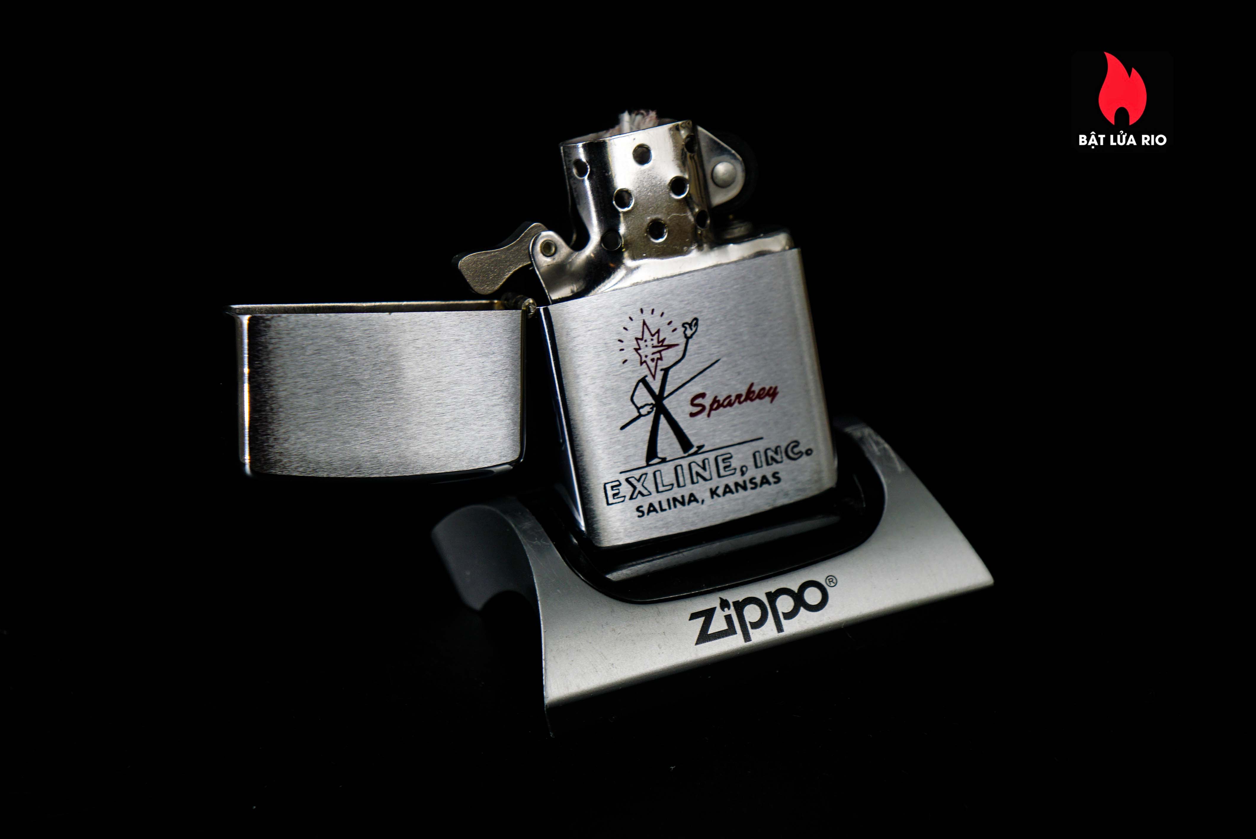 Zippo Xưa 1966 – Sparkey Exline 8