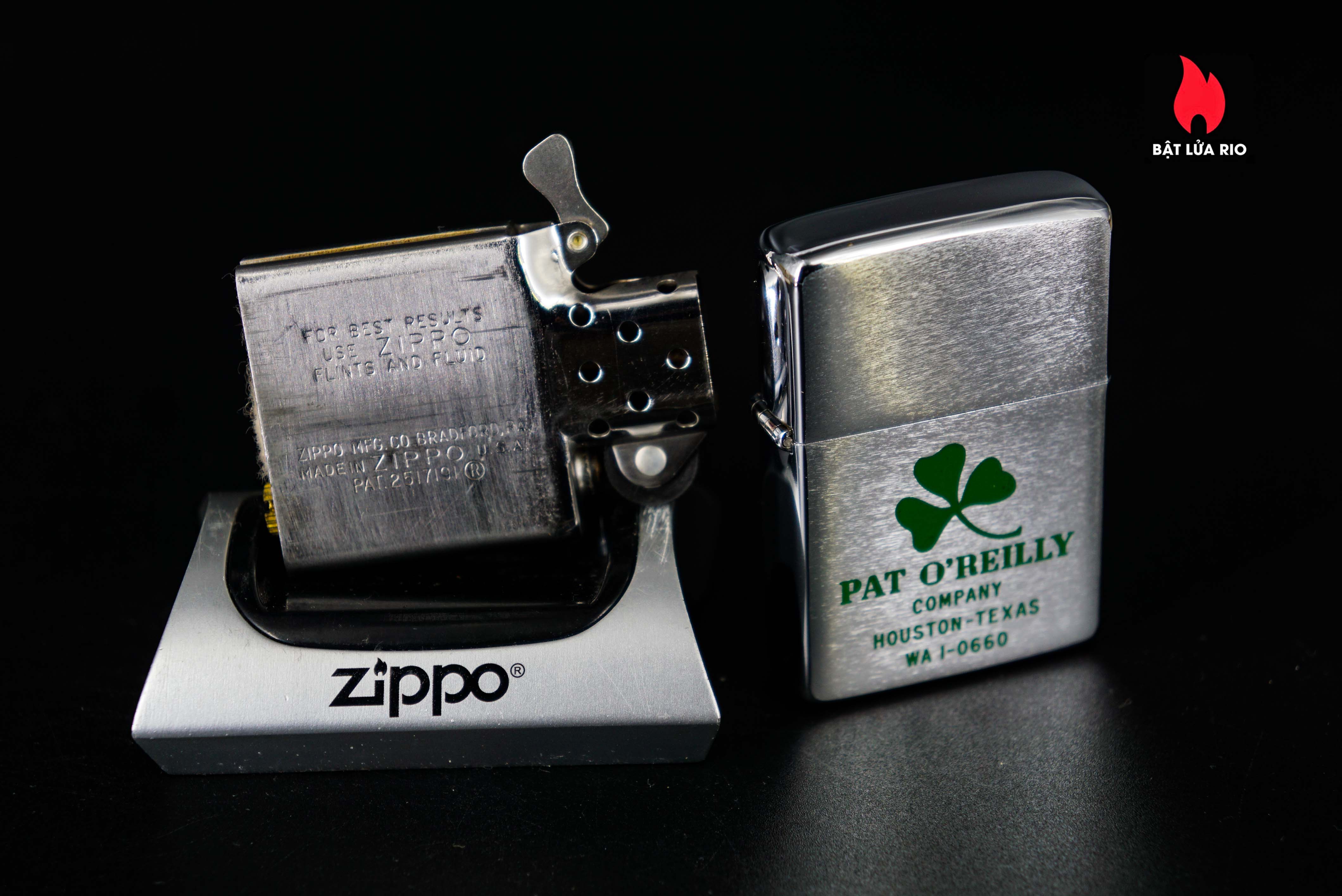 Zippo Xưa 1967 – Pat O'Reilly 57 Zippo Xưa 1967 – Pat O'Reilly 28