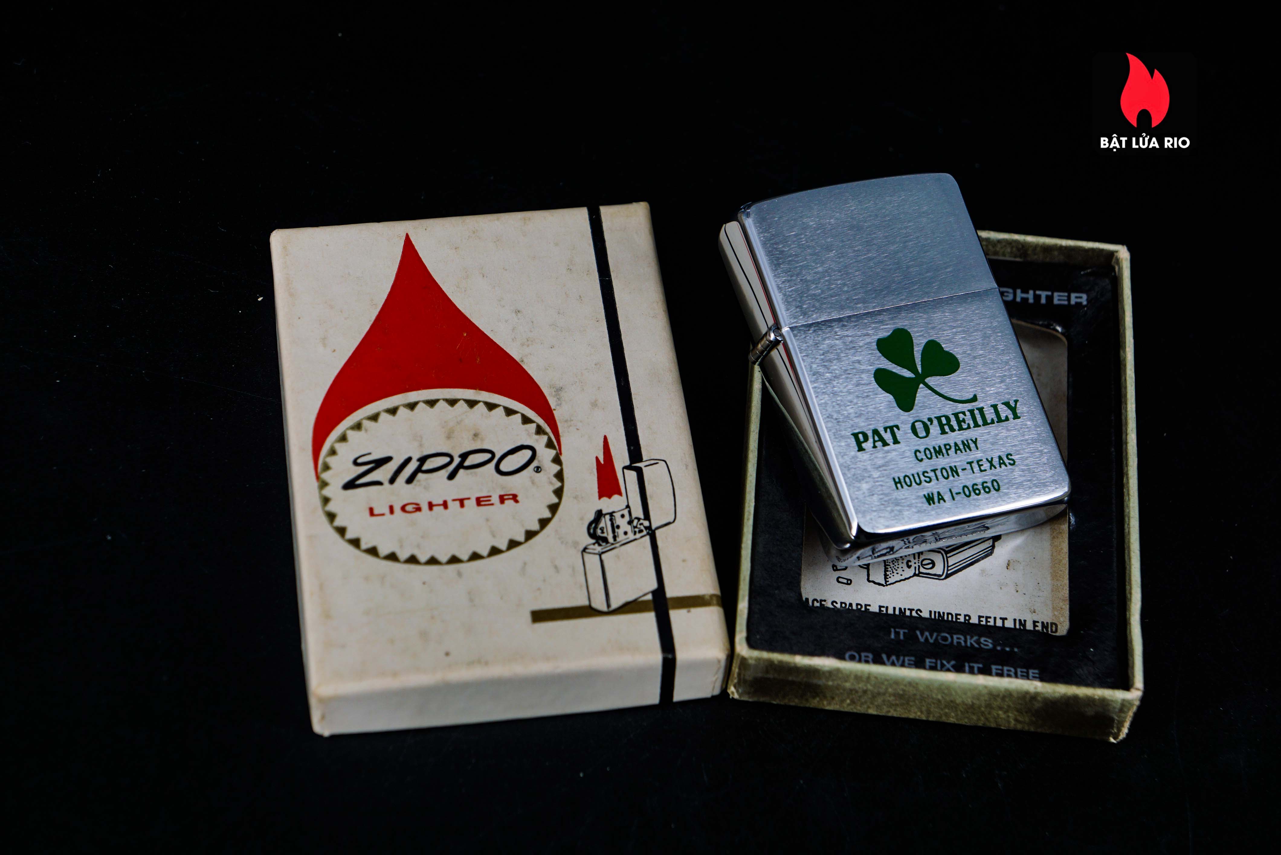 Zippo Xưa 1967 – Pat O'Reilly 40 Zippo Xưa 1967 – Pat O'Reilly 3