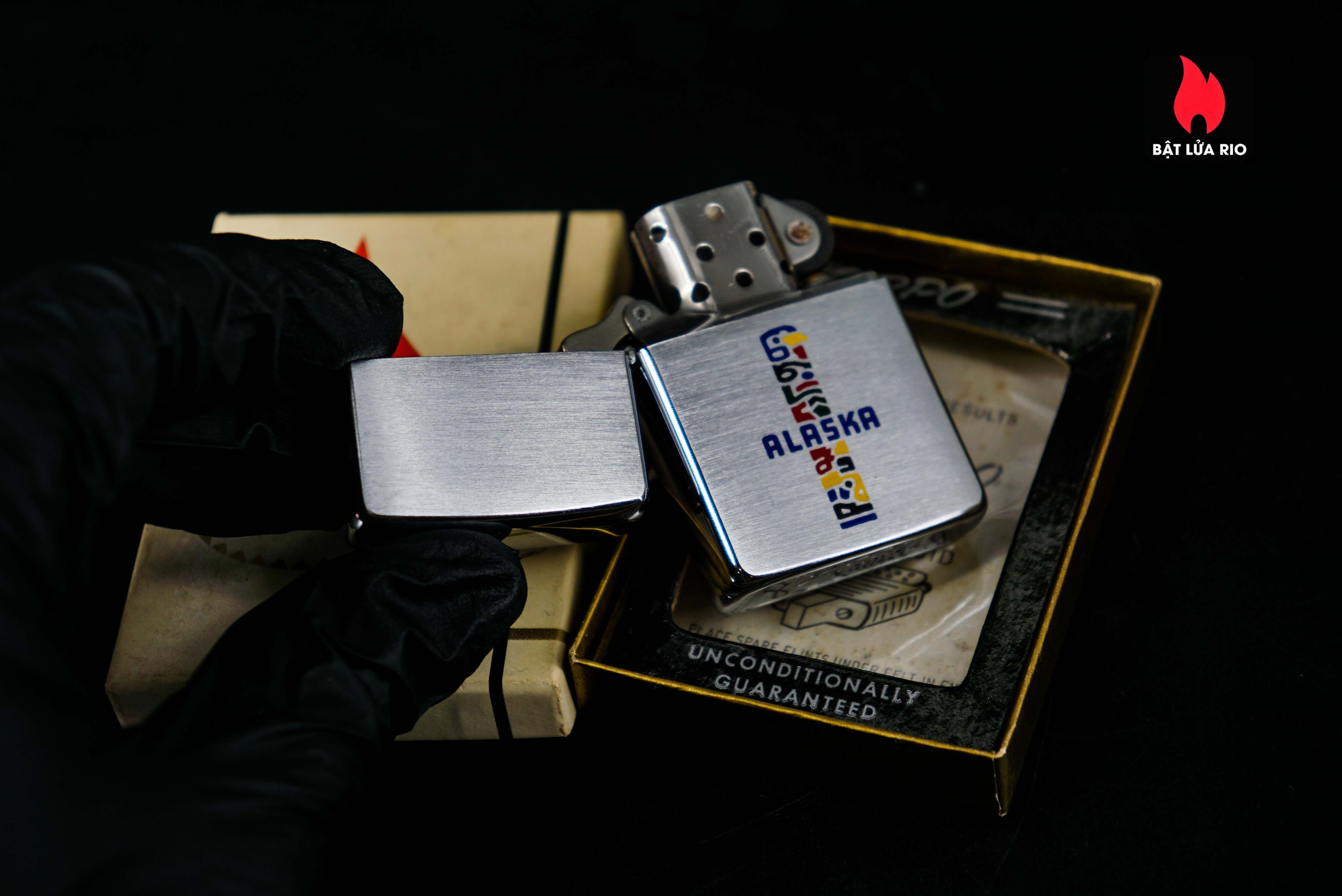 Zippo Xưa 1969 – Alaska Native Totem Pole 4