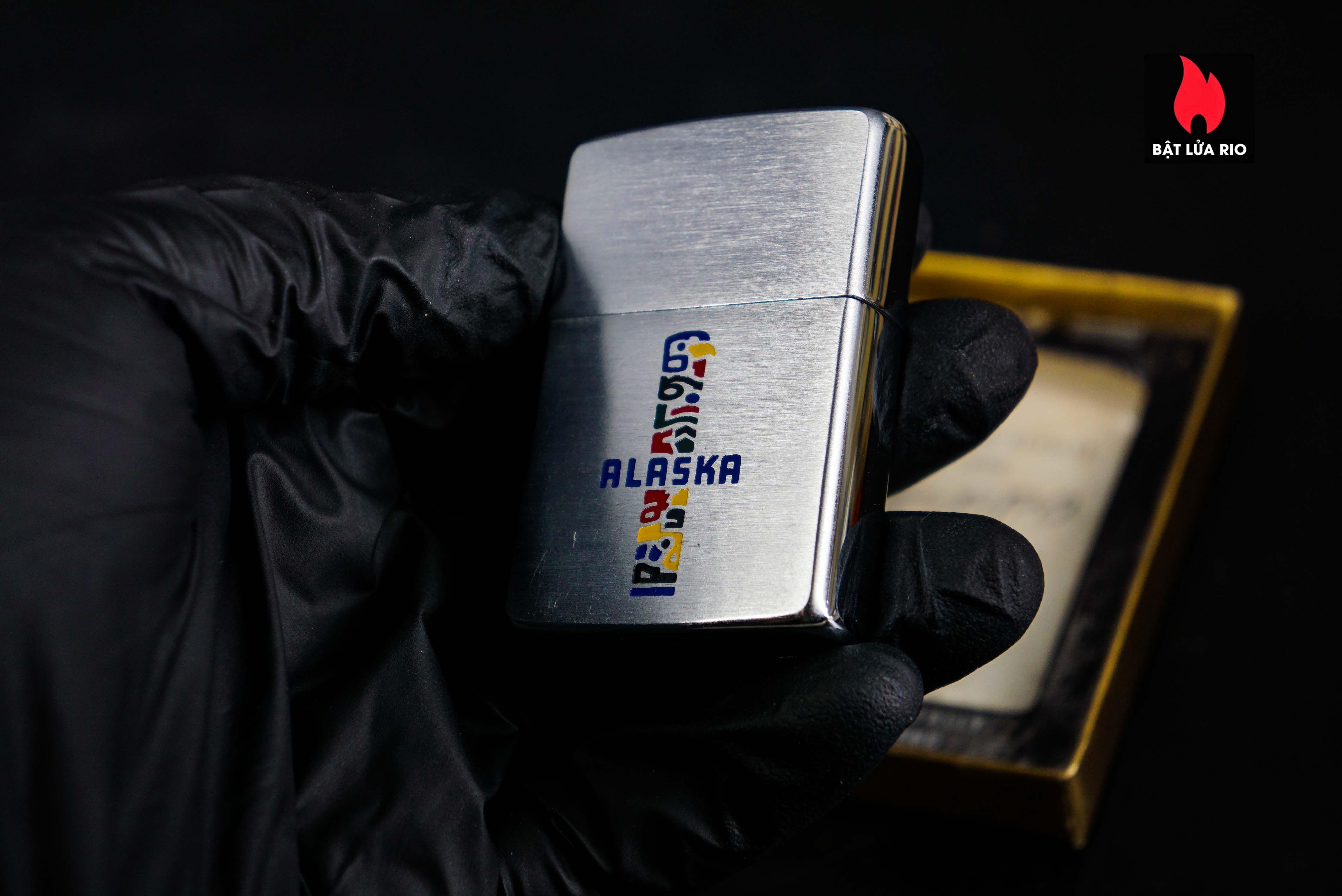 Zippo Xưa 1969 – Alaska Native Totem Pole 5