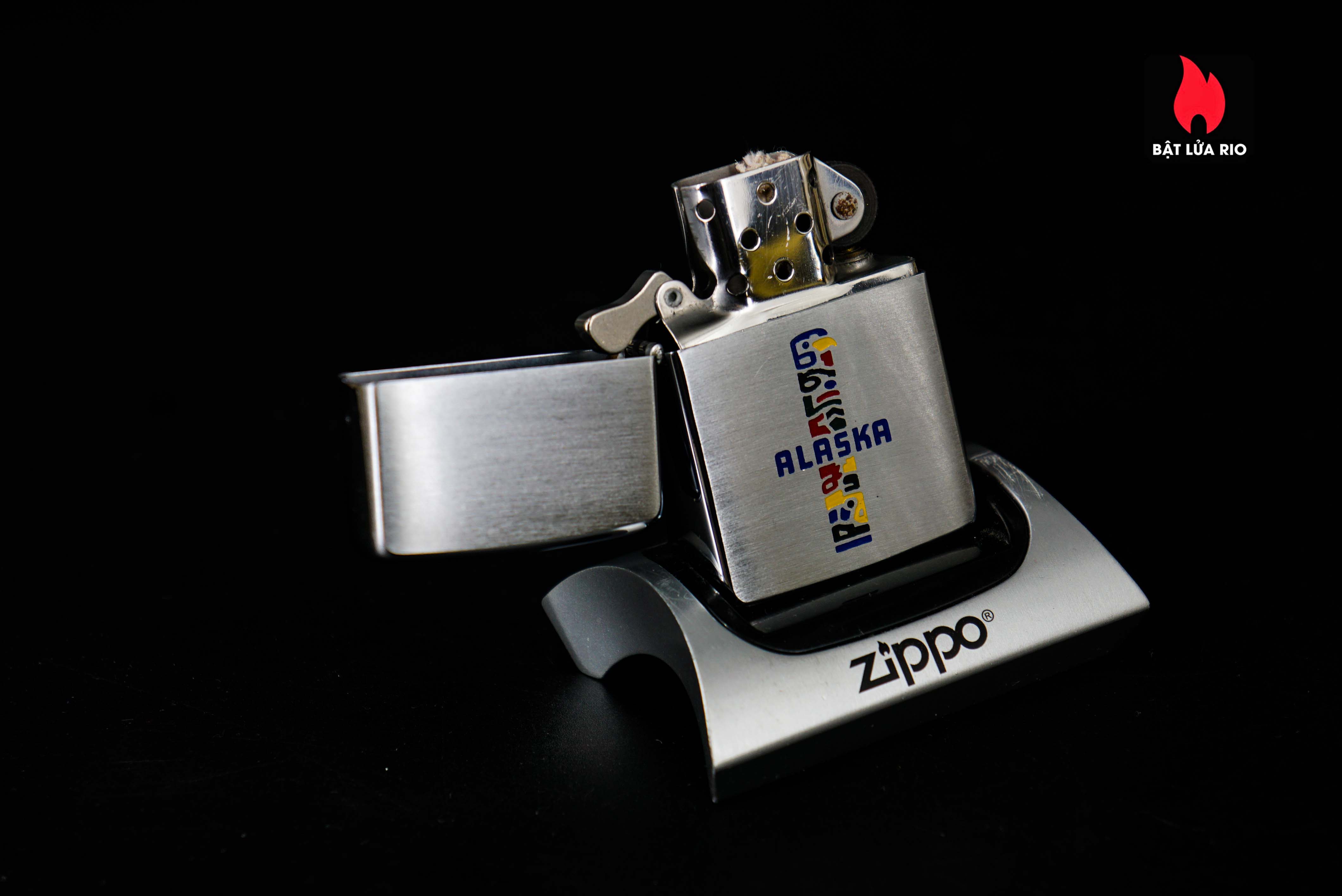Zippo Xưa 1969 – Alaska Native Totem Pole 6