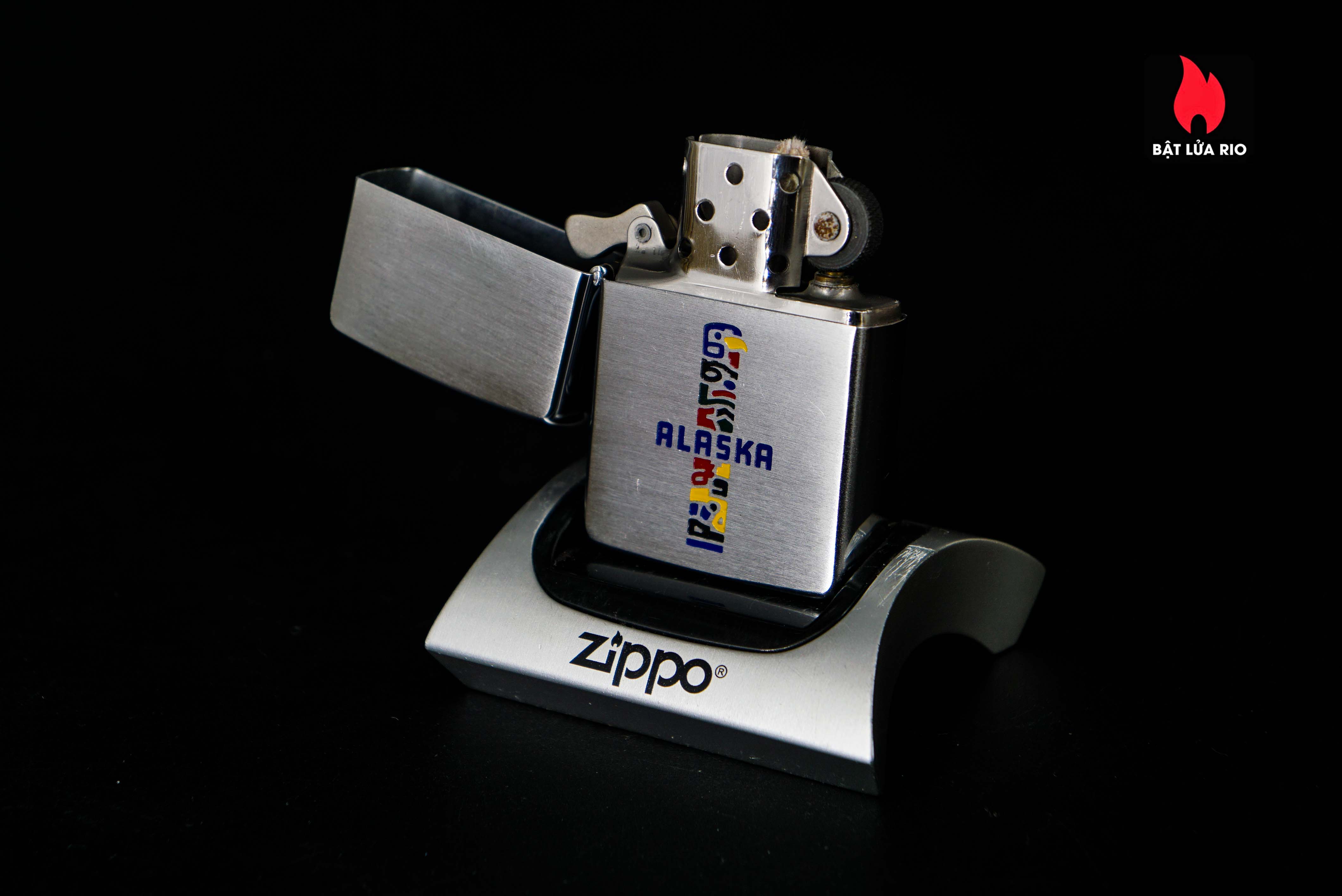Zippo Xưa 1969 – Alaska Native Totem Pole 7