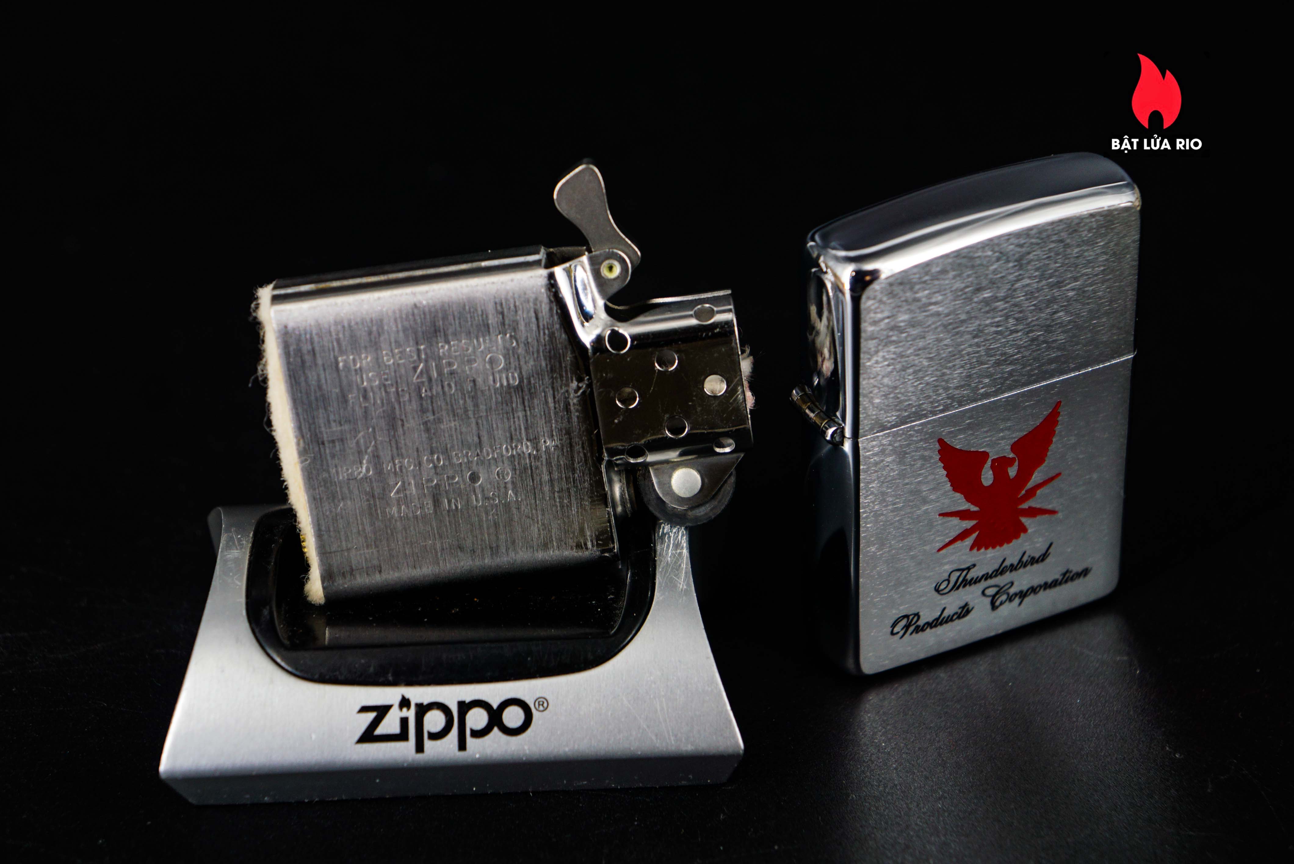 Zippo Xưa 1969 – ThunderBird Products Corporation 14