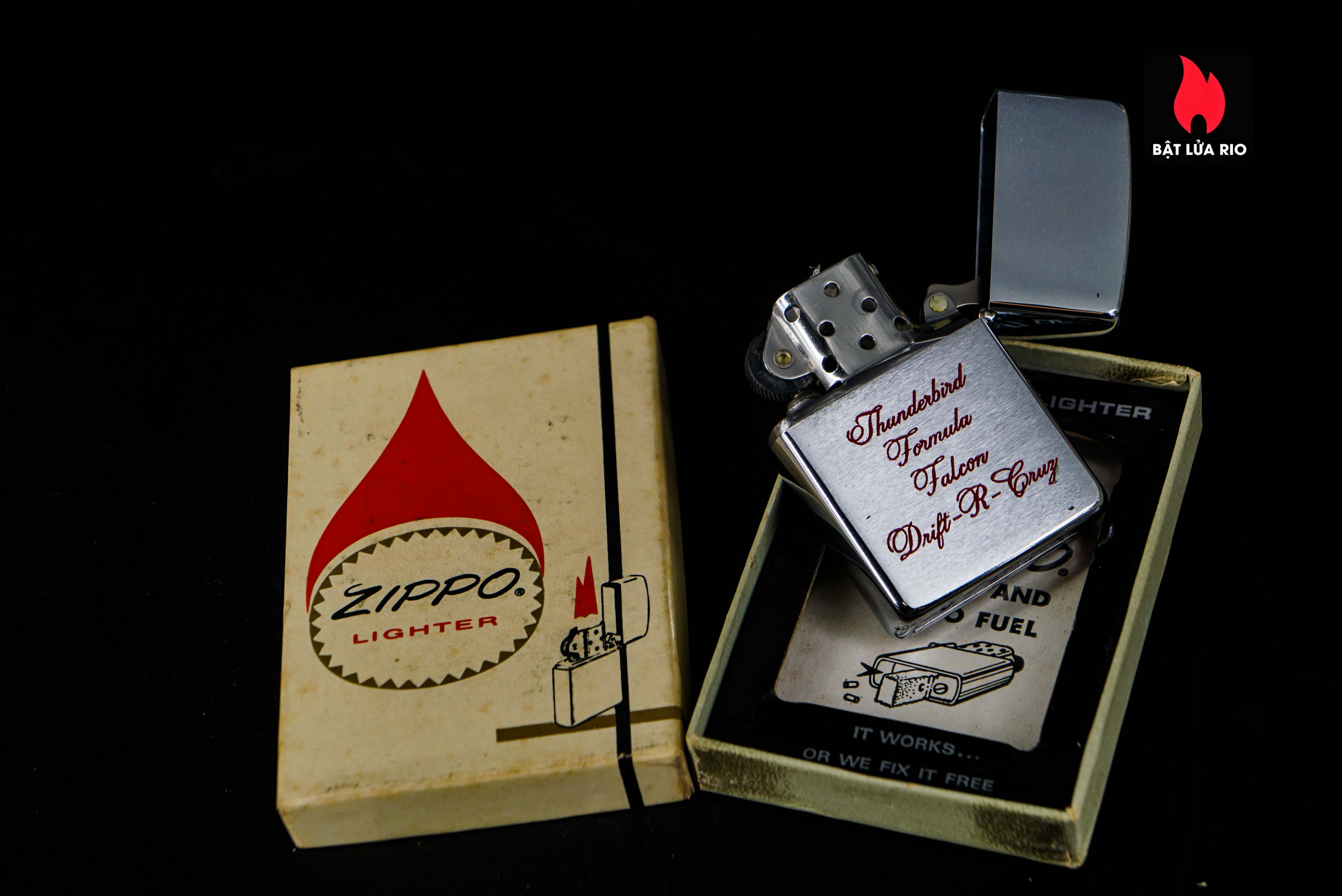 Zippo Xưa 1969 – ThunderBird Products Corporation 4