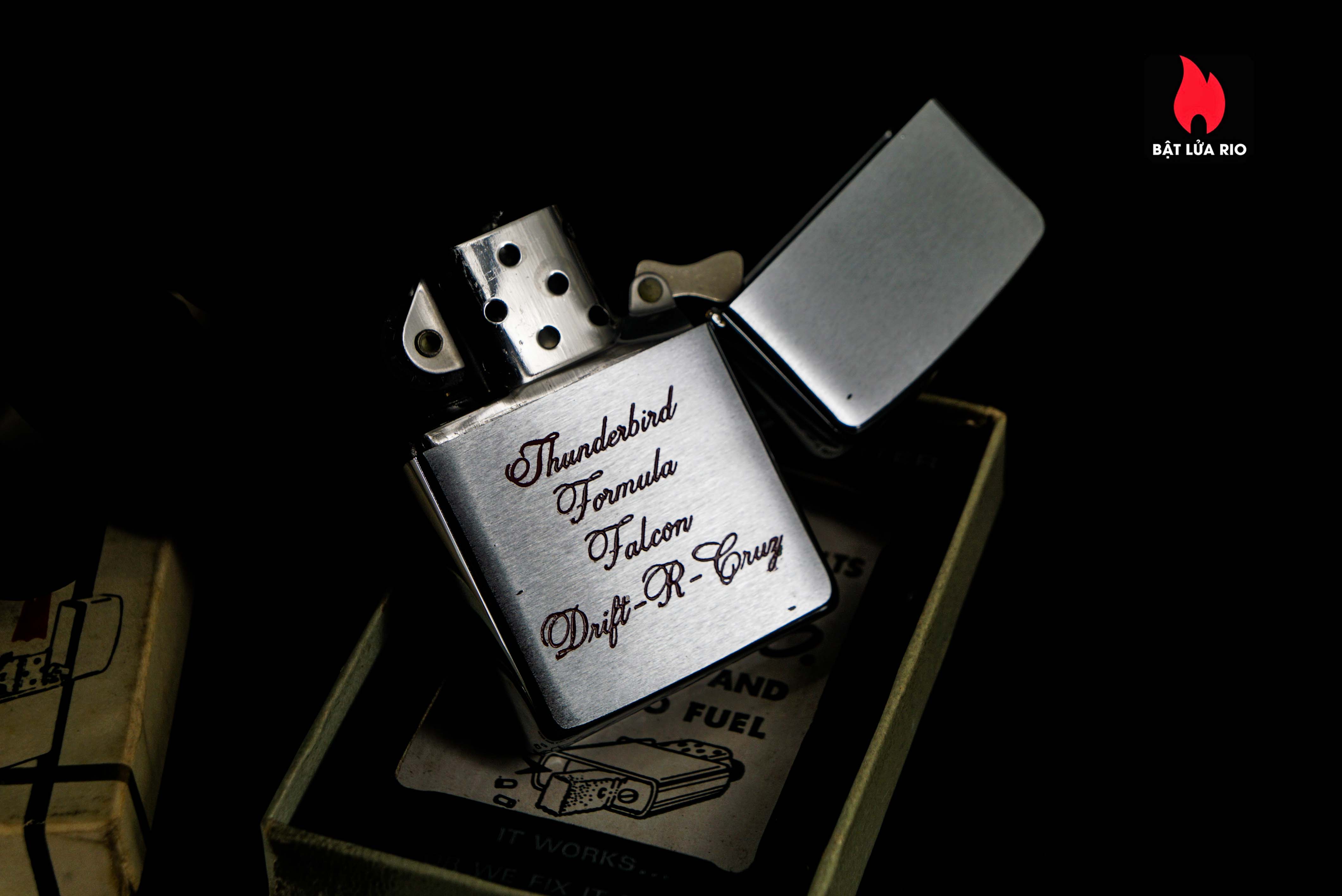 Zippo Xưa 1969 – ThunderBird Products Corporation 6