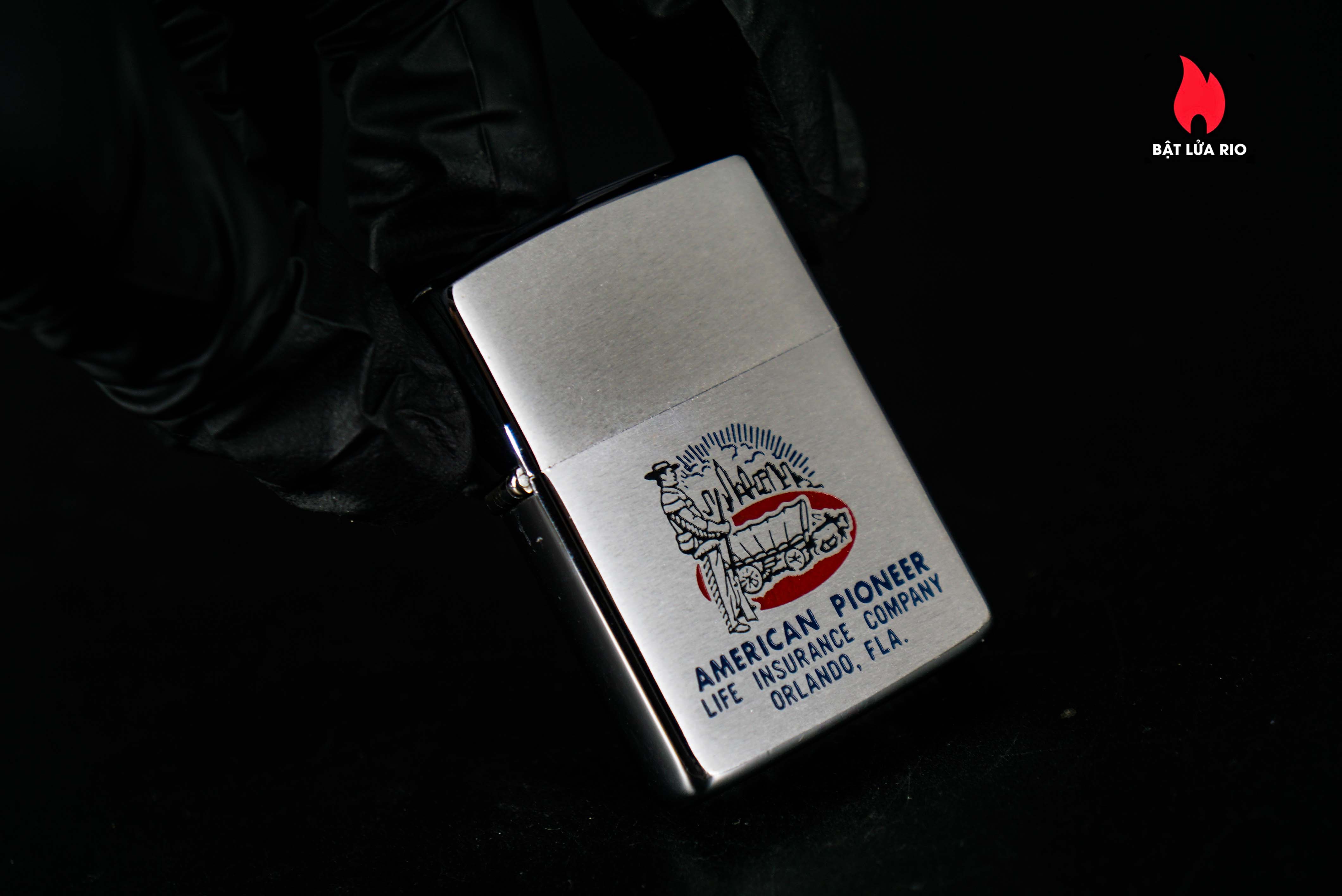 Zippo Xưa 1966 – American Pioneer Life Insuarance 15
