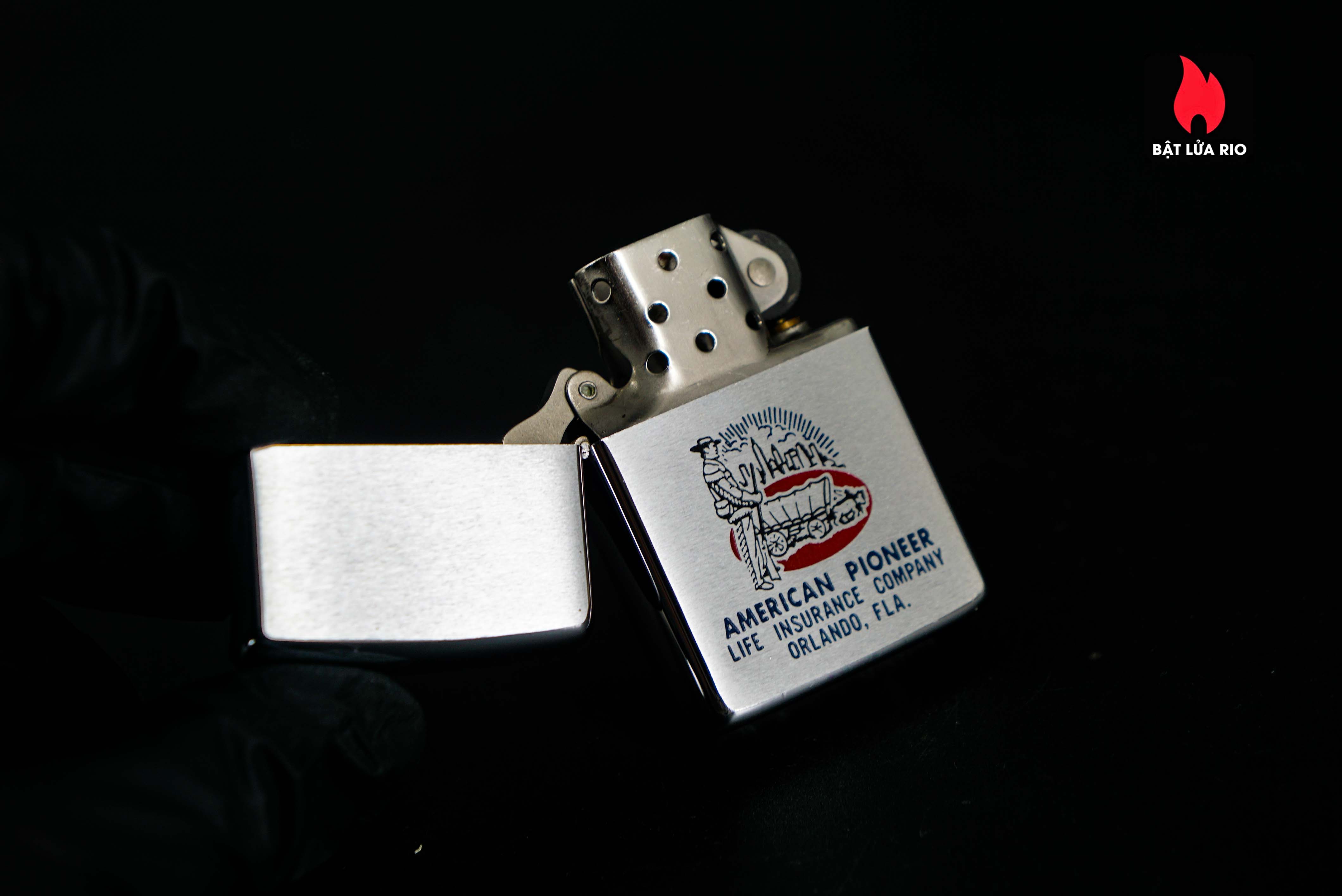 Zippo Xưa 1966 – American Pioneer Life Insuarance 16