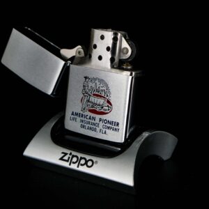 Zippo Xưa 1966 – American Pioneer Life Insuarance 5