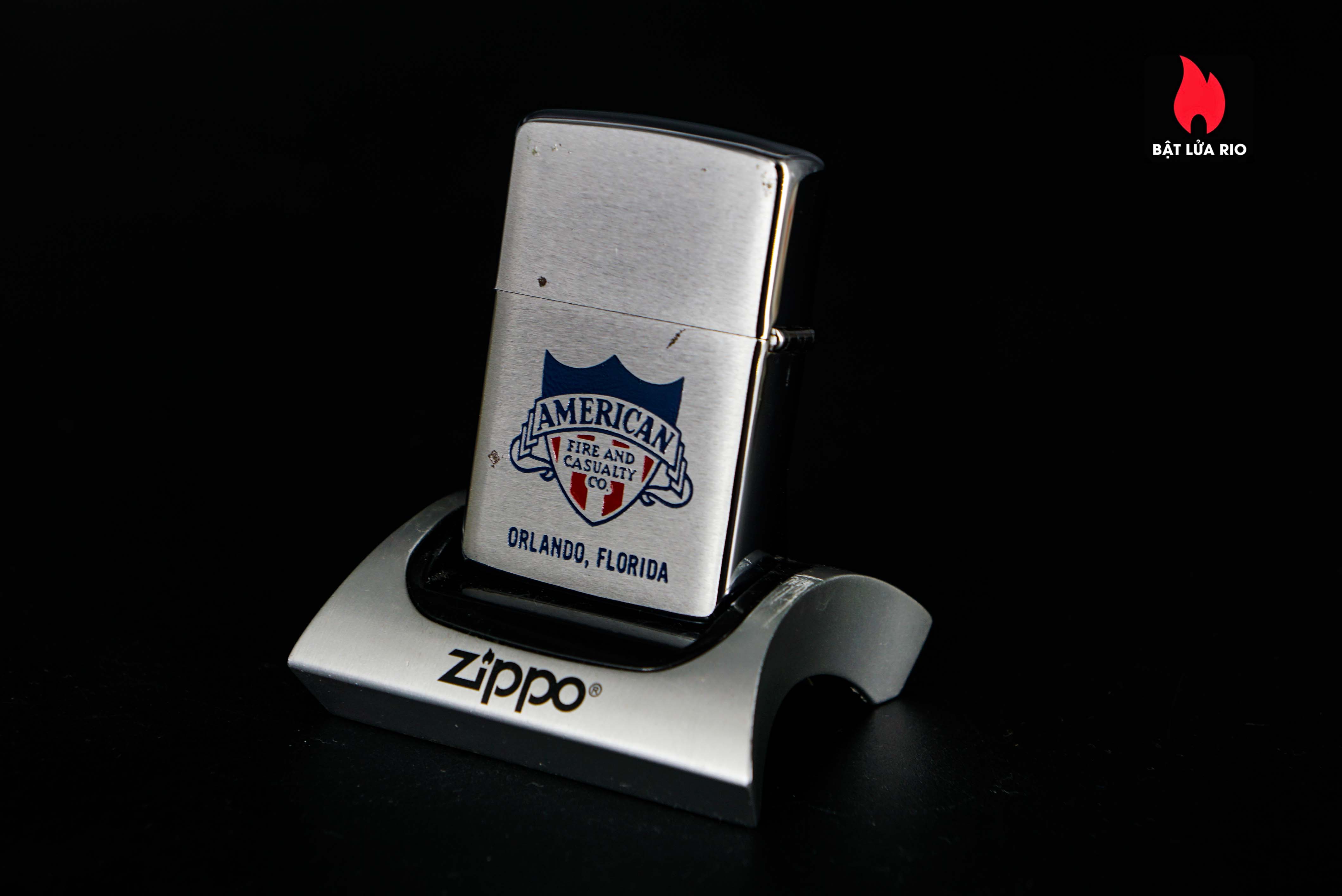 Zippo Xưa 1966 – American Pioneer Life Insuarance 6